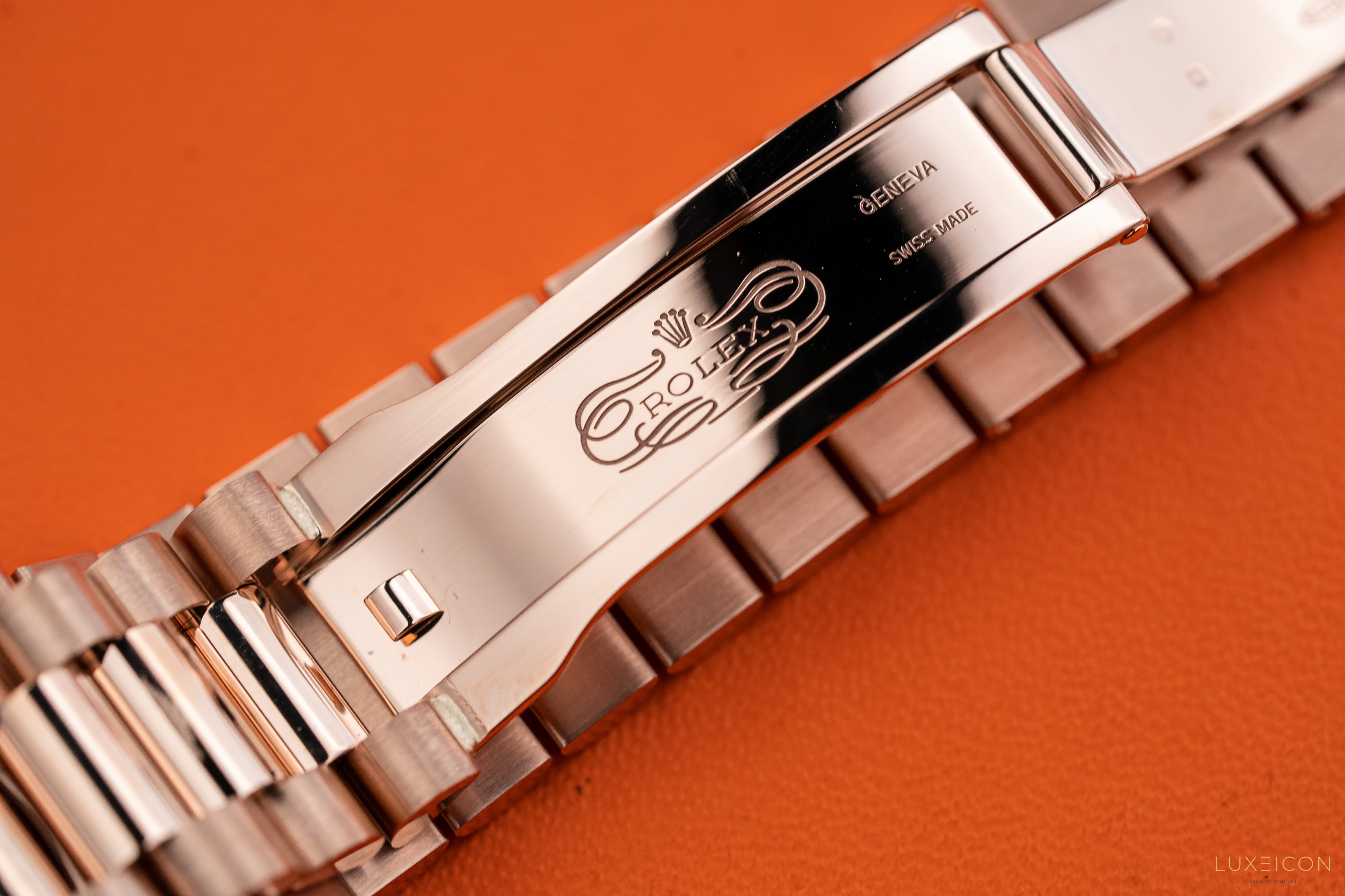 Rolex 228235 Day-Date 40 Olive Green Dial Rose Gold 40mm President 60th Anniversary