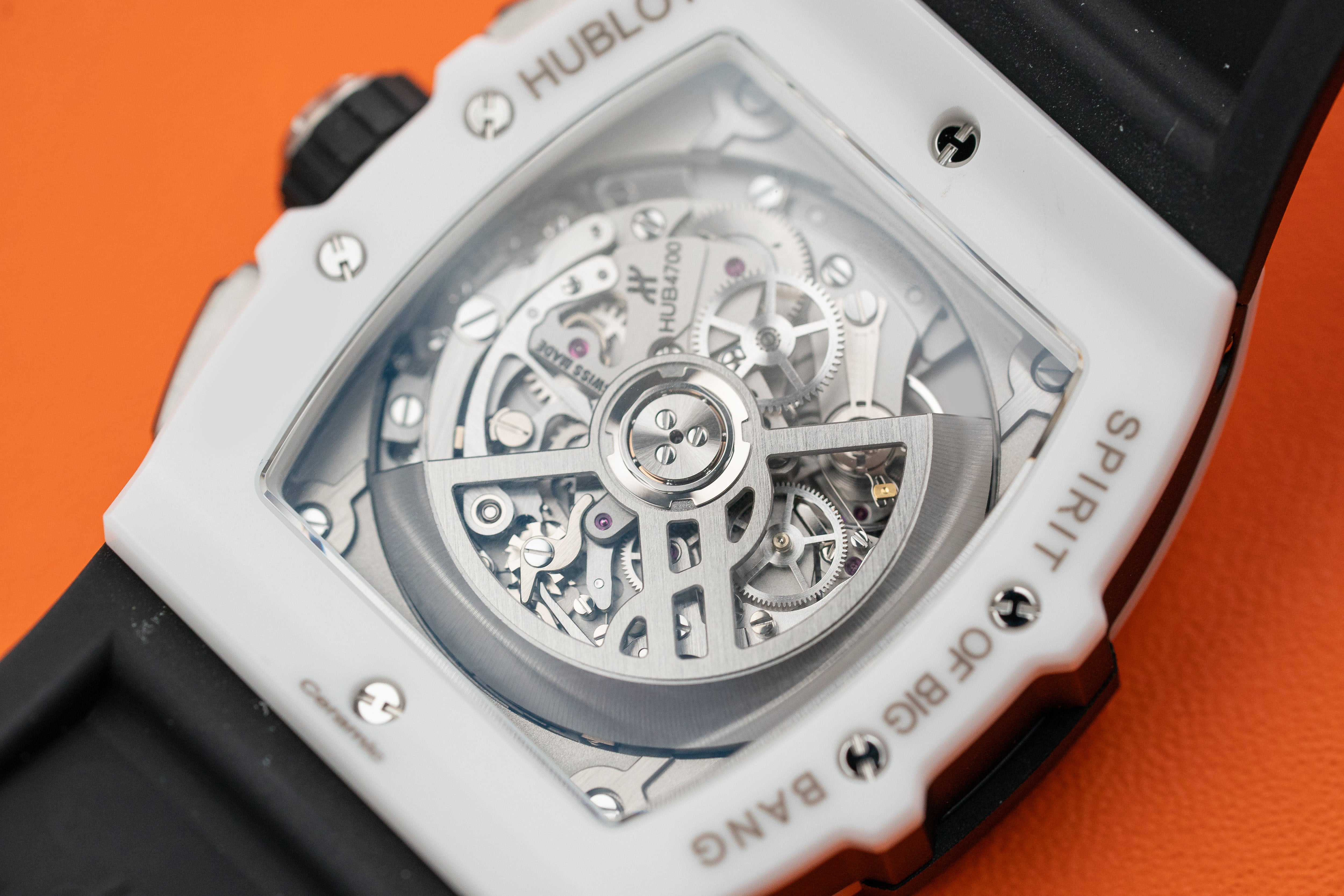 Hublot Spirit of Big Bang Chronograph White Ceramic Skeleton 42mm