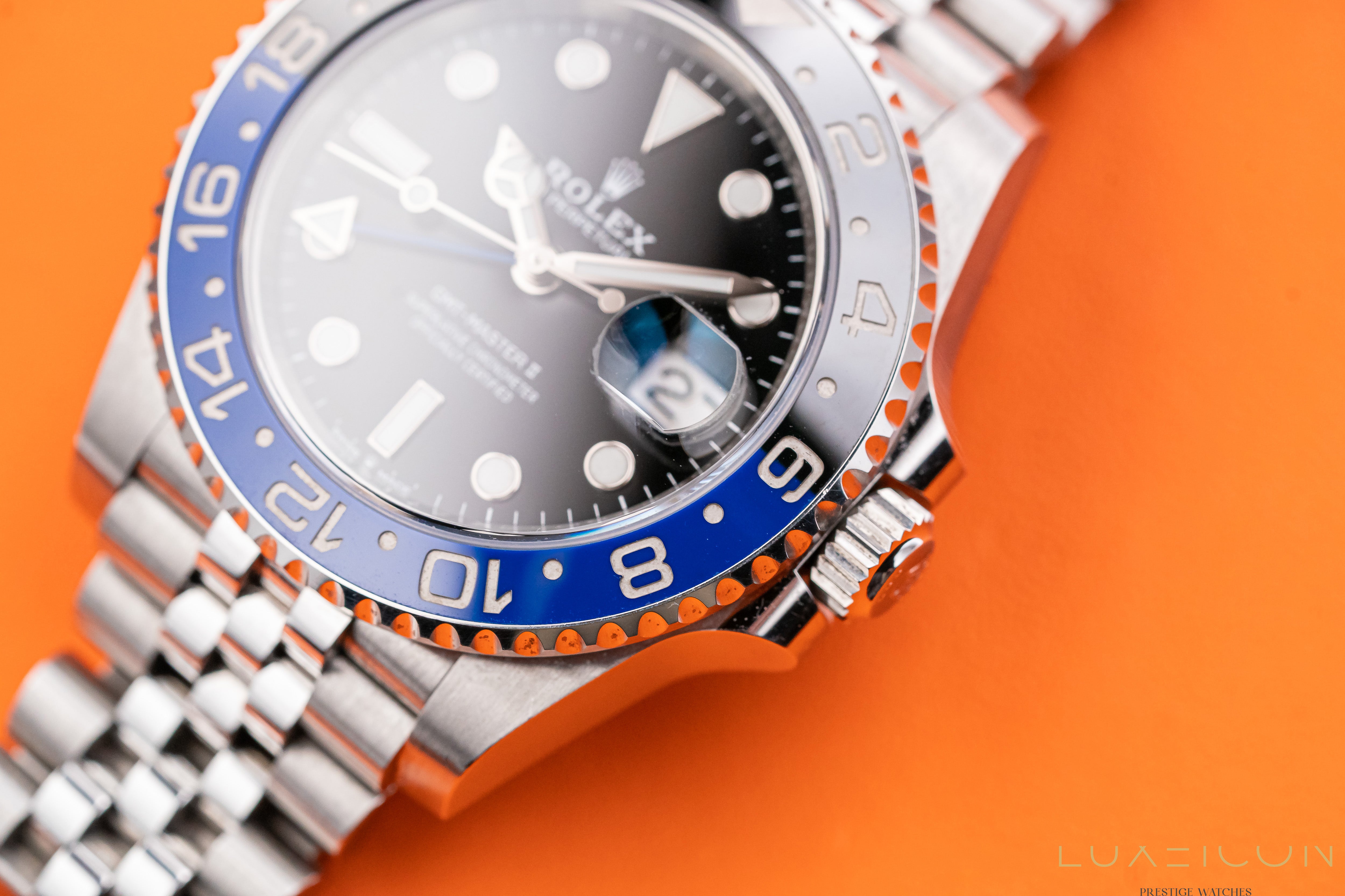 Rolex GMT-Master II 40mm Batman Jubilee Bracelet 126710BLNR