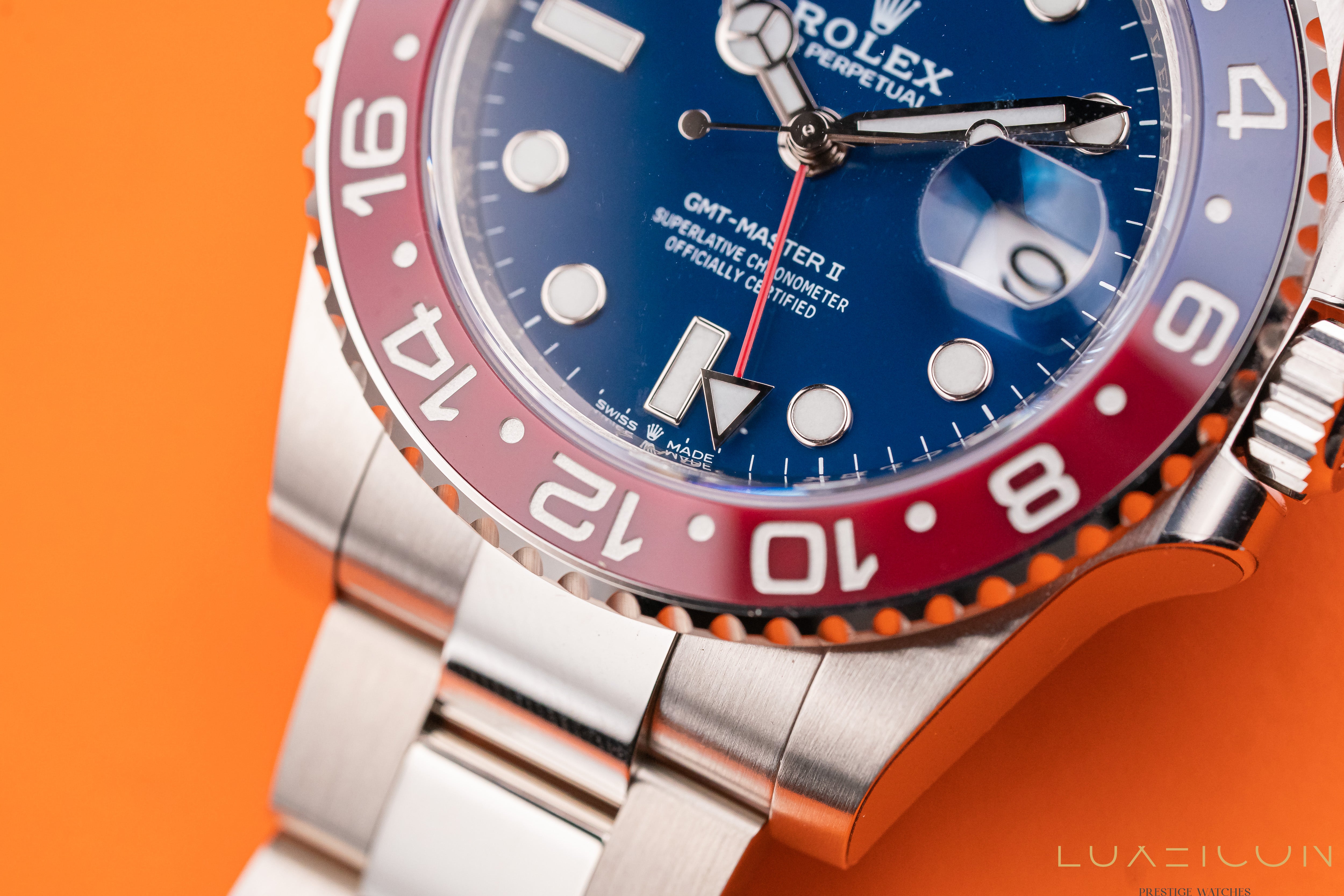 Rolex GMT-Master II 126719BLRO Blue Pepsi 18ct White Gold