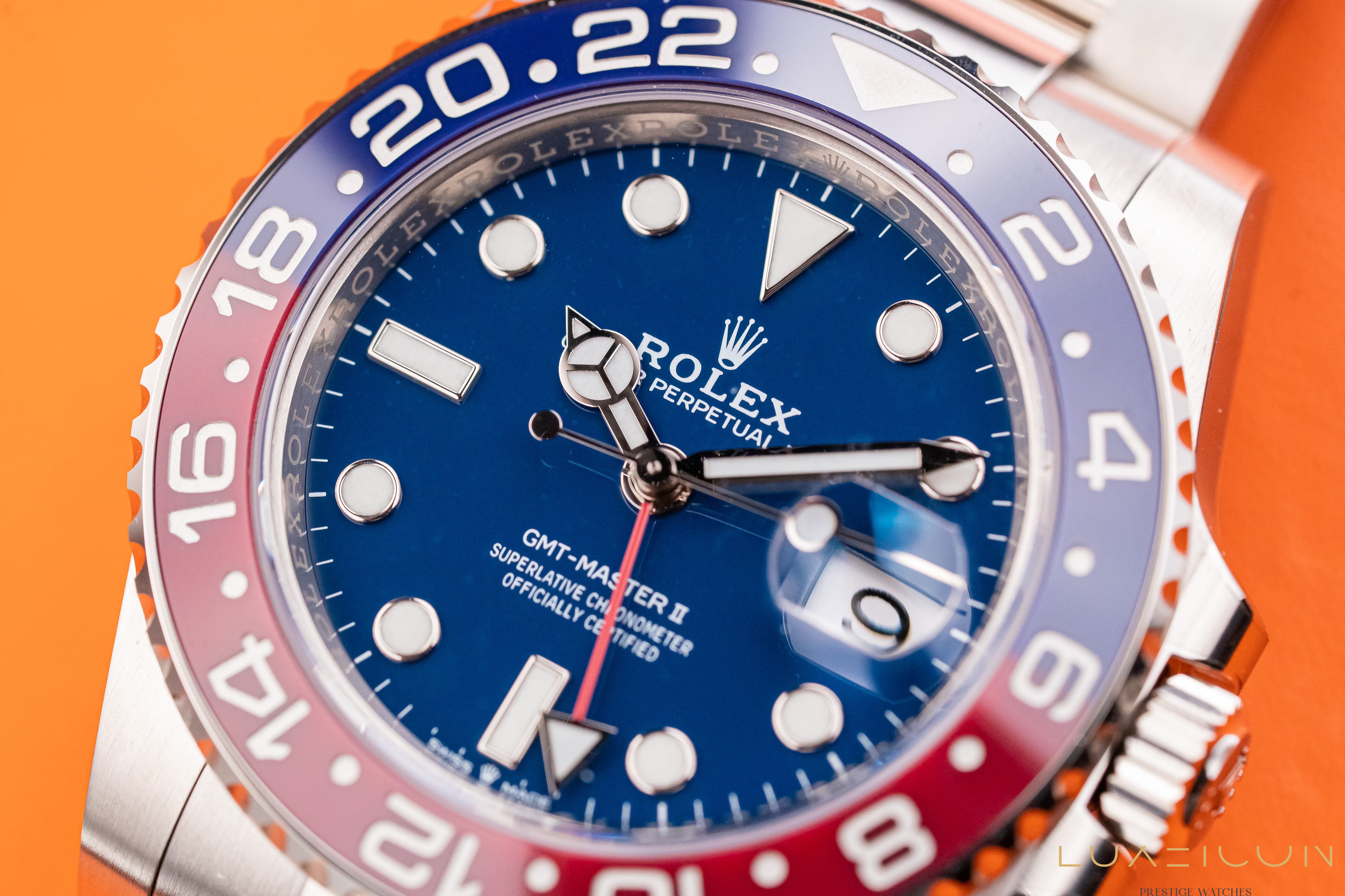 Rolex GMT-Master II 126719BLRO Blue Pepsi 18ct White Gold