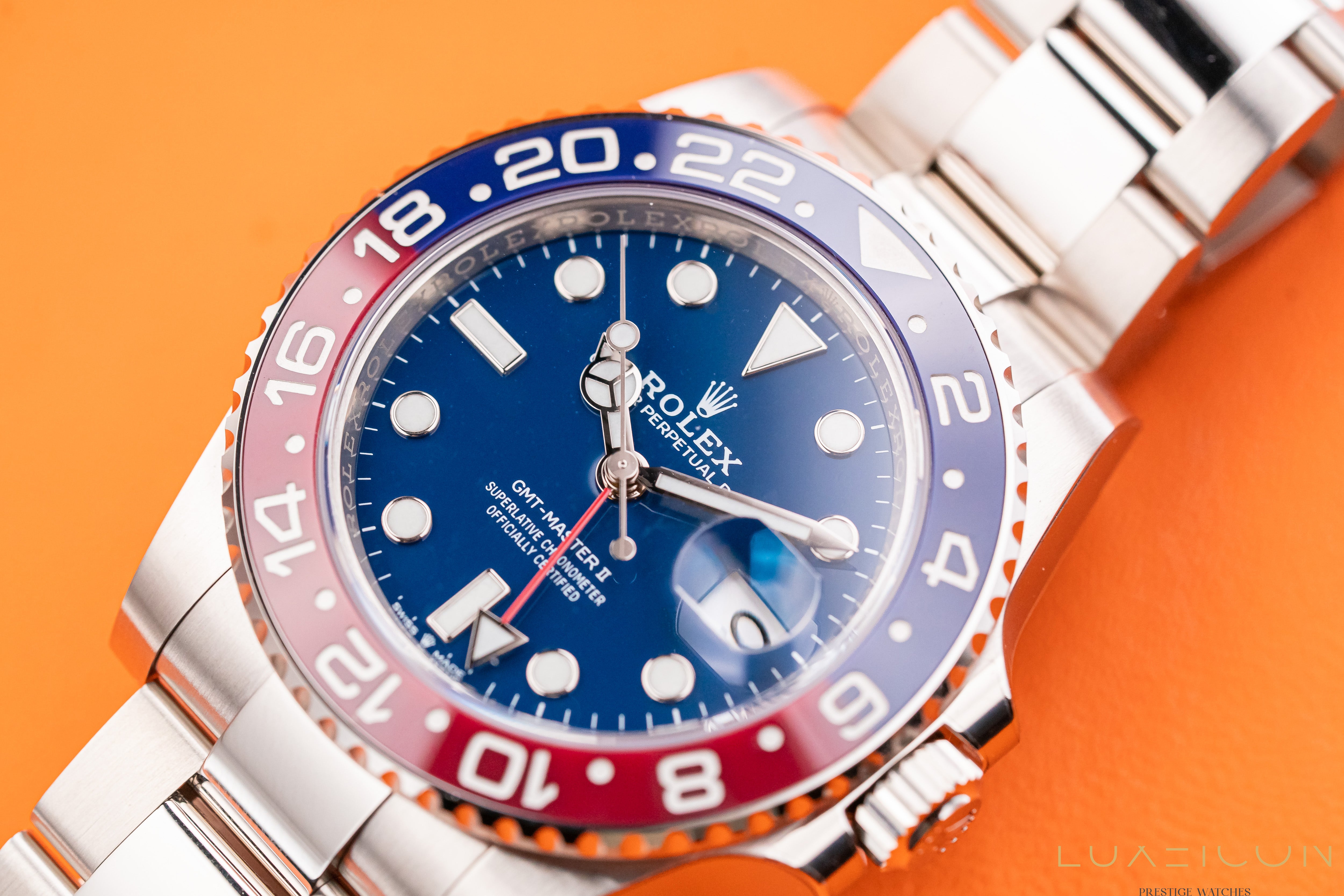 Rolex GMT-Master II 126719BLRO Blue Pepsi 18ct White Gold