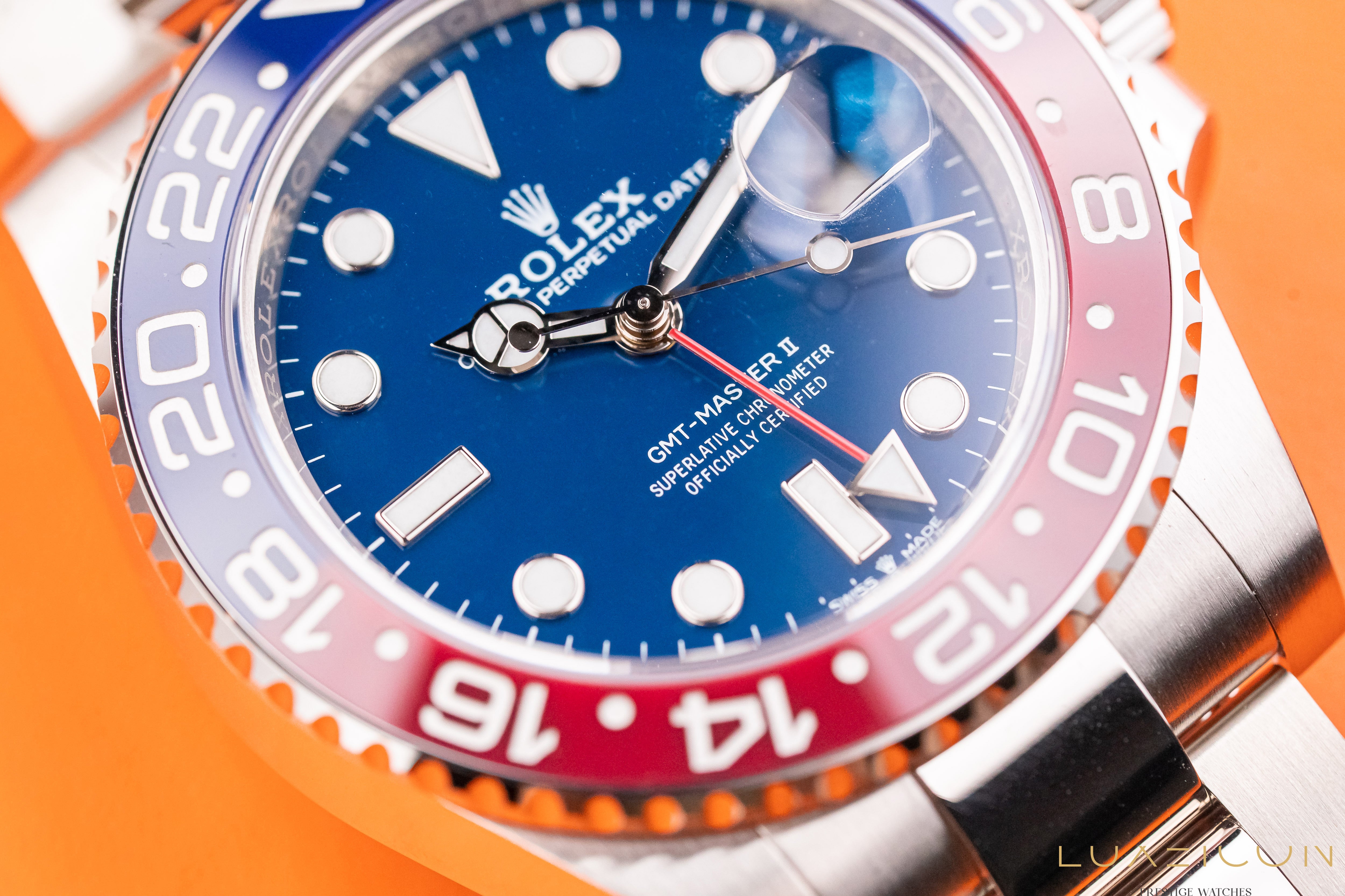 Rolex GMT-Master II 126719BLRO Blue Pepsi 18ct White Gold