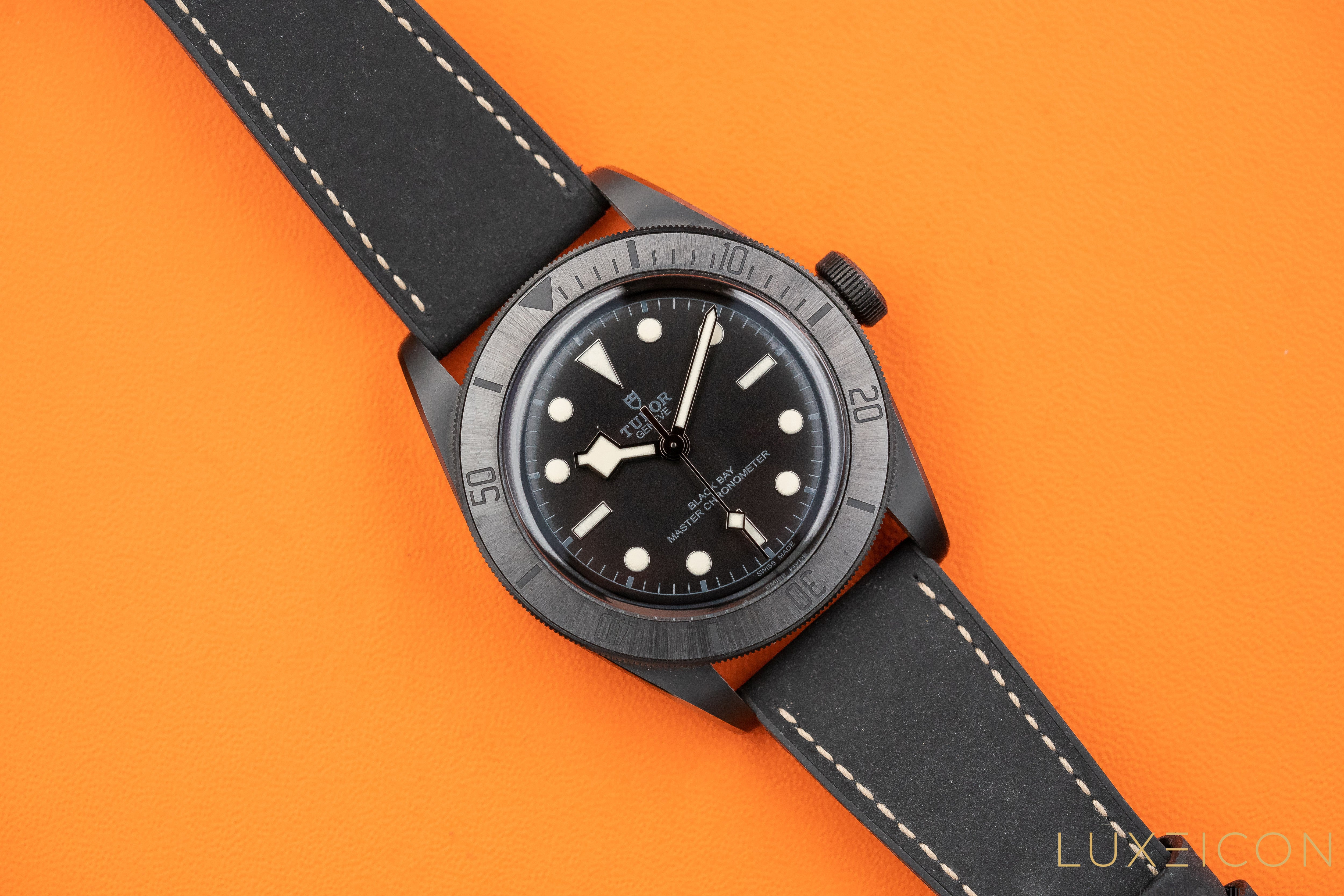 Tudor Black Bay Ceramic Automatic Black Dial Men's Watch M79210CNU 2021
