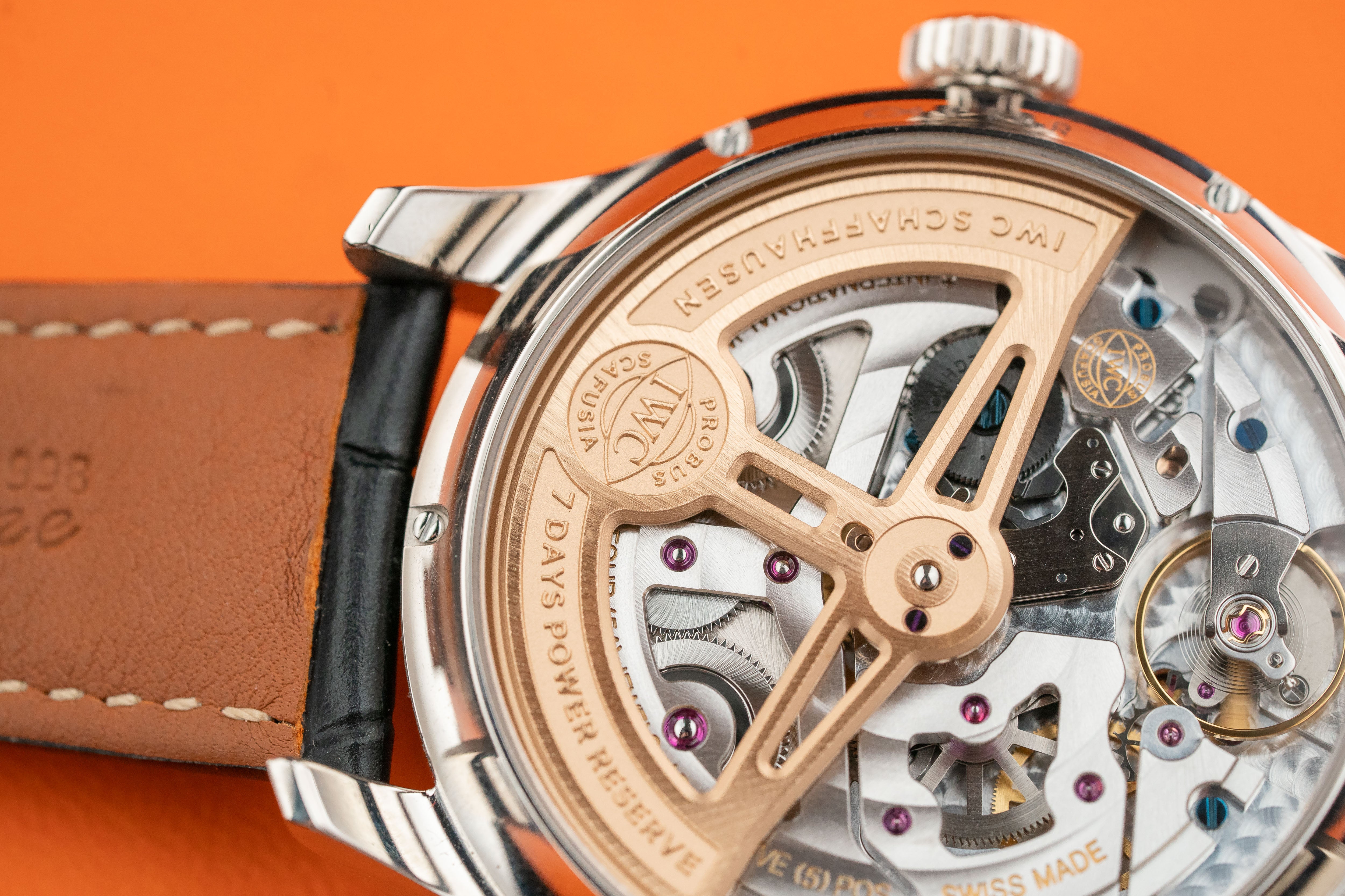 IWC Portuguese Perpetual Calendar Perpetual Double Moonphase White Gold 44mm IW503401