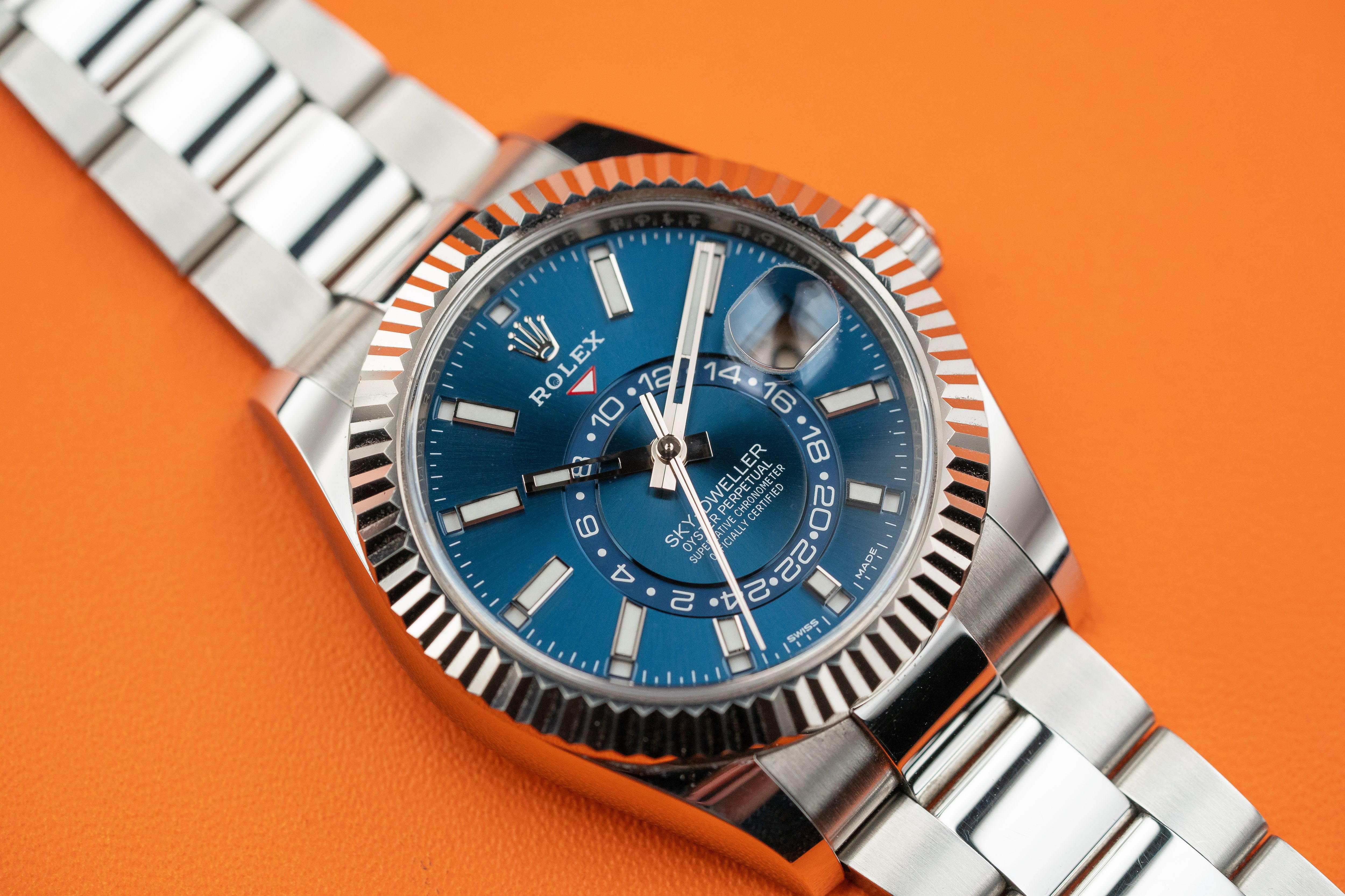 Rolex Sky-Dweller 42mm Blue Dial Stainless Steel oyster 326934 2019