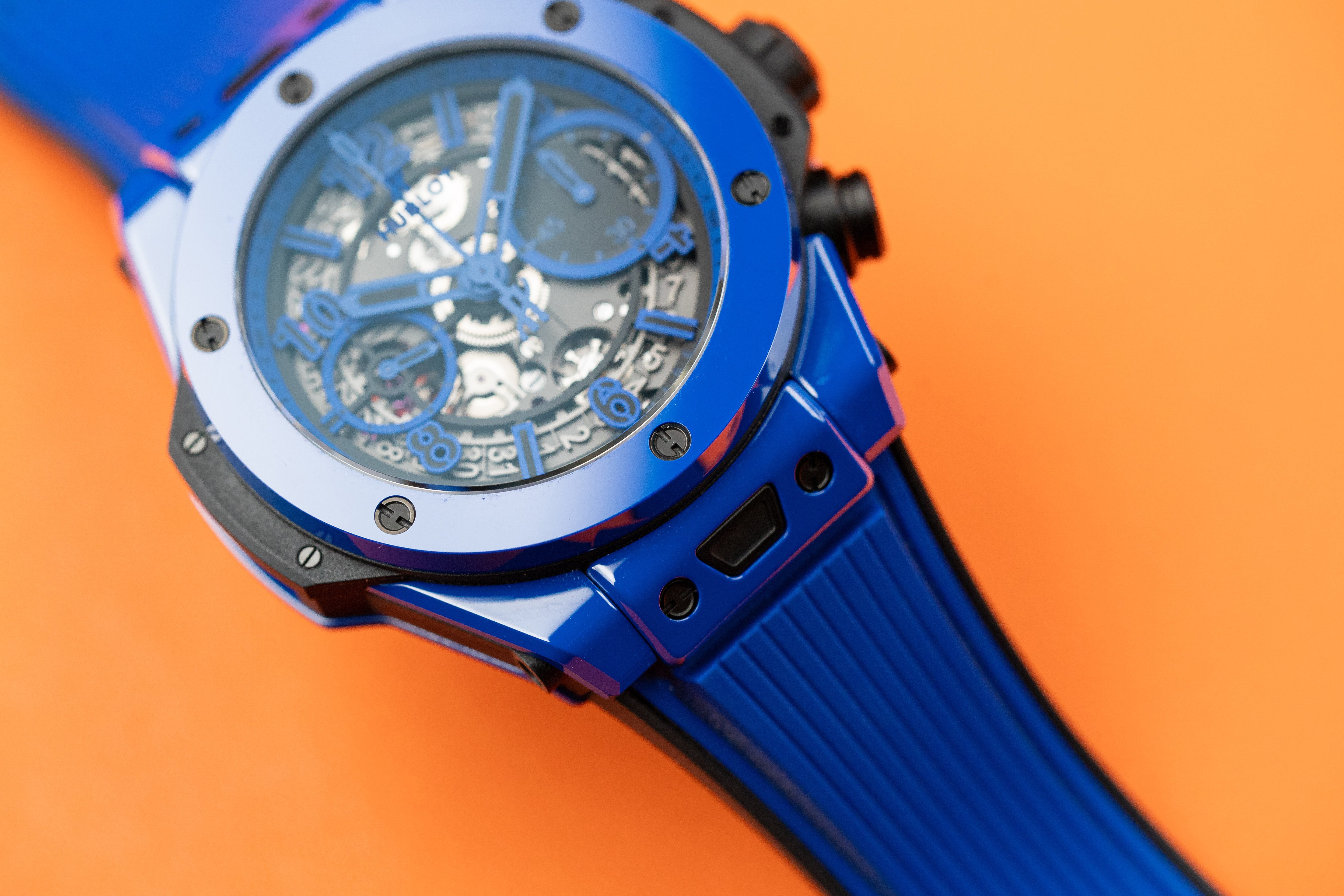 Hublot Big Bang Unico Blue Magic 42mm Ceramic Skeleton Dial 441.ES.5119.RX