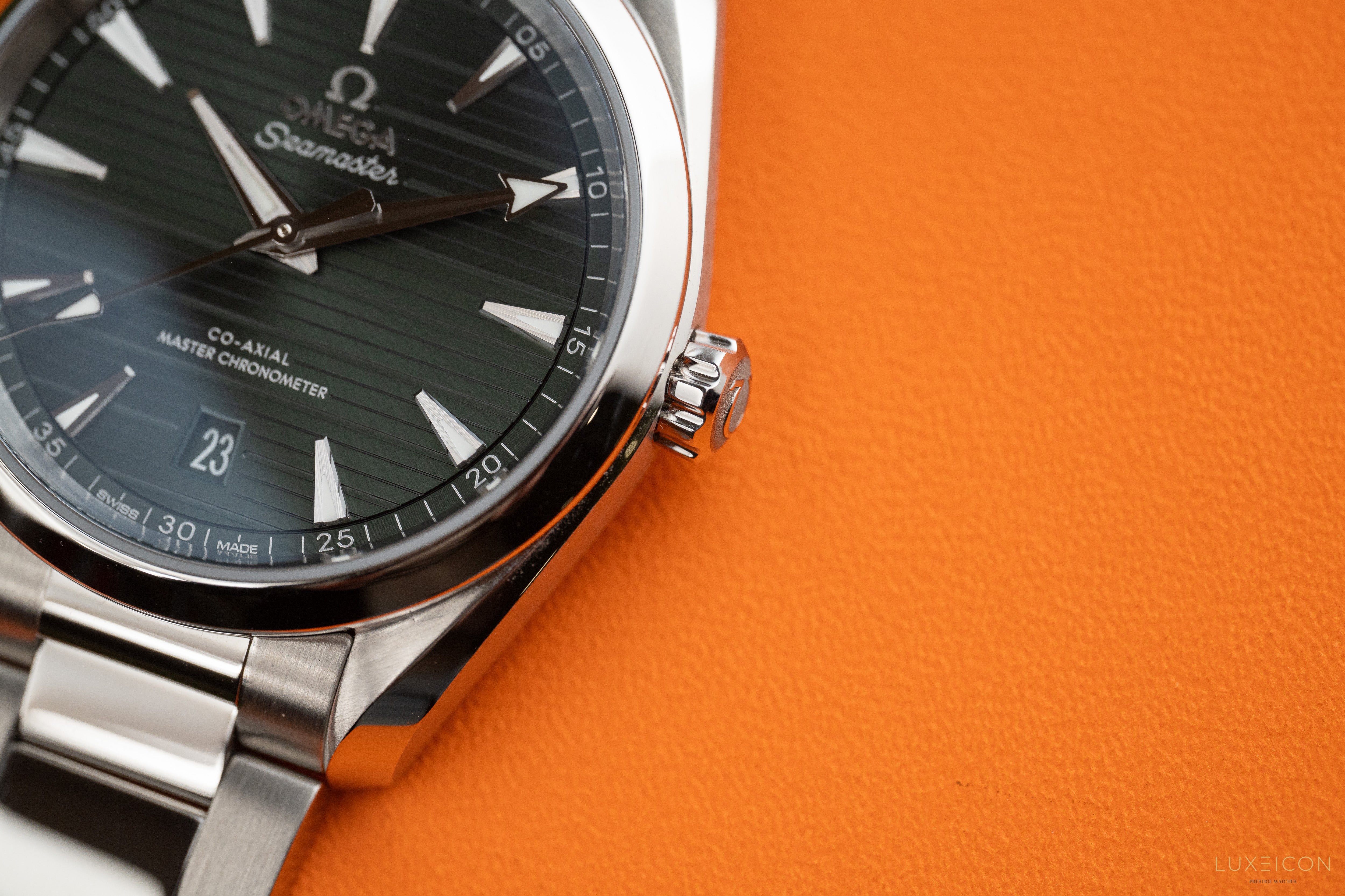 Omega Seamaster Aqua Terra Green on Bracelet Co-axial Master Chronometer 2025