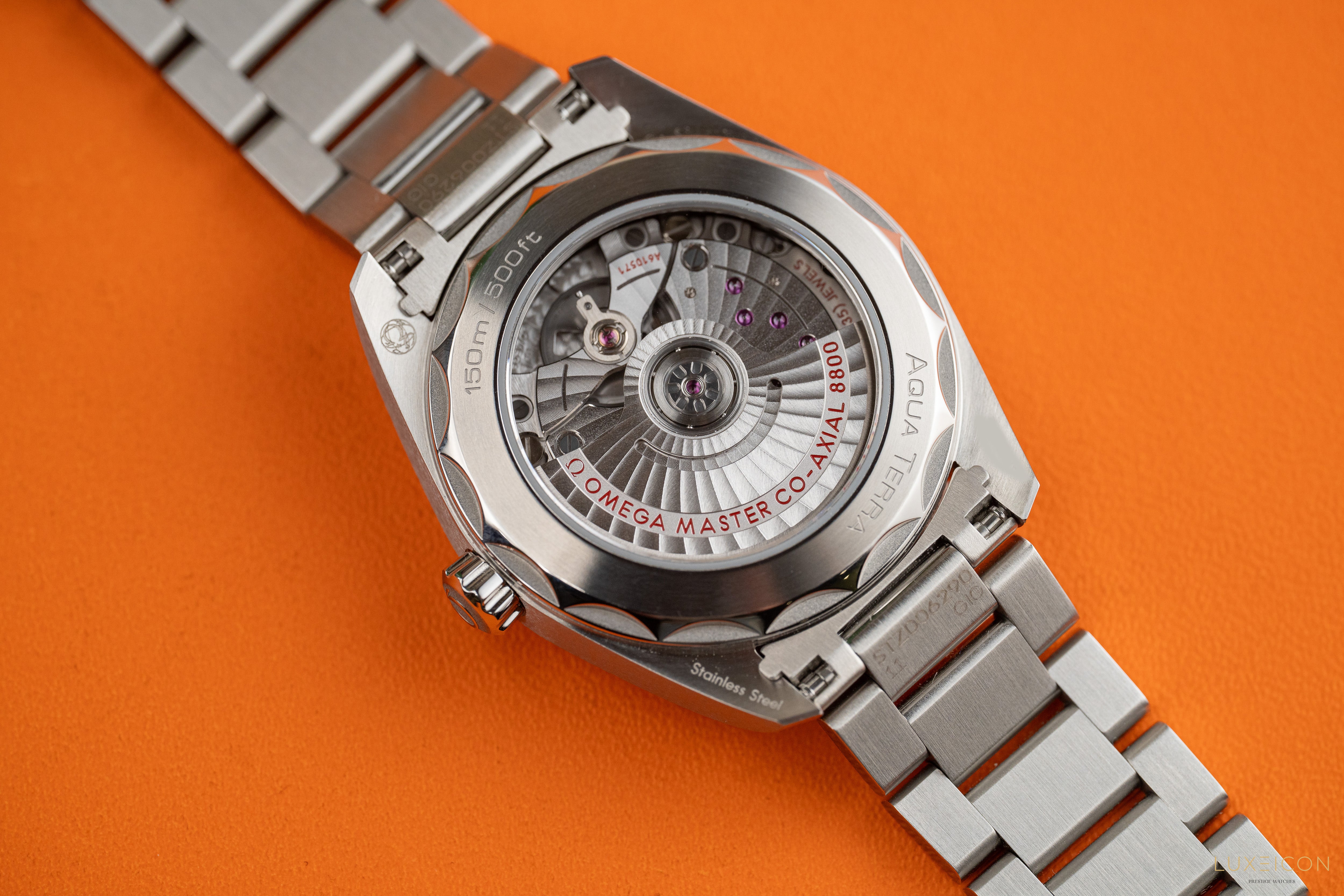 Omega Seamaster Aqua Terra Green on Bracelet Co-axial Master Chronometer 2025