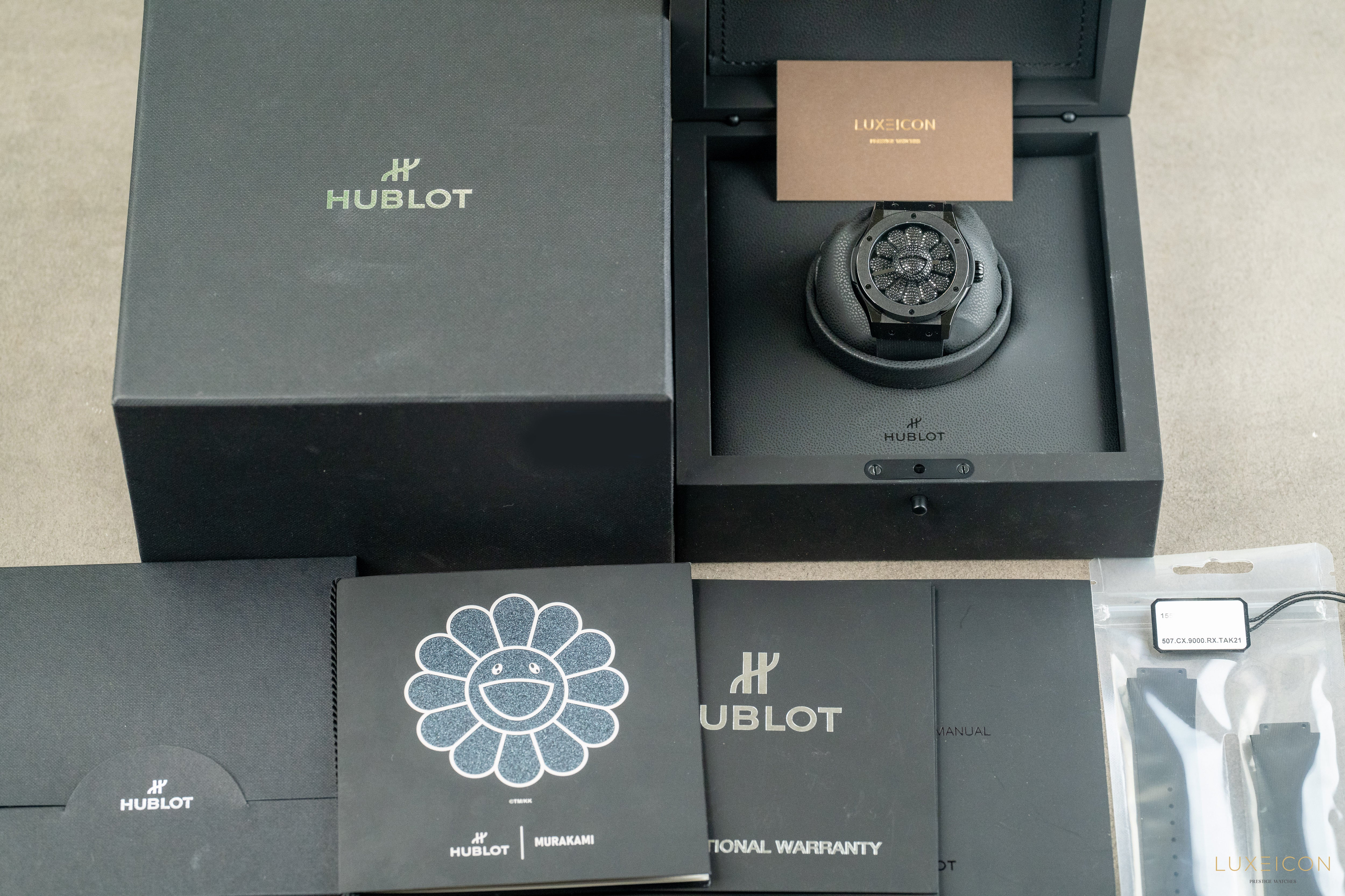 Hublot Classic Fusion Takashi Murakami All Black Diamond Limited 45m