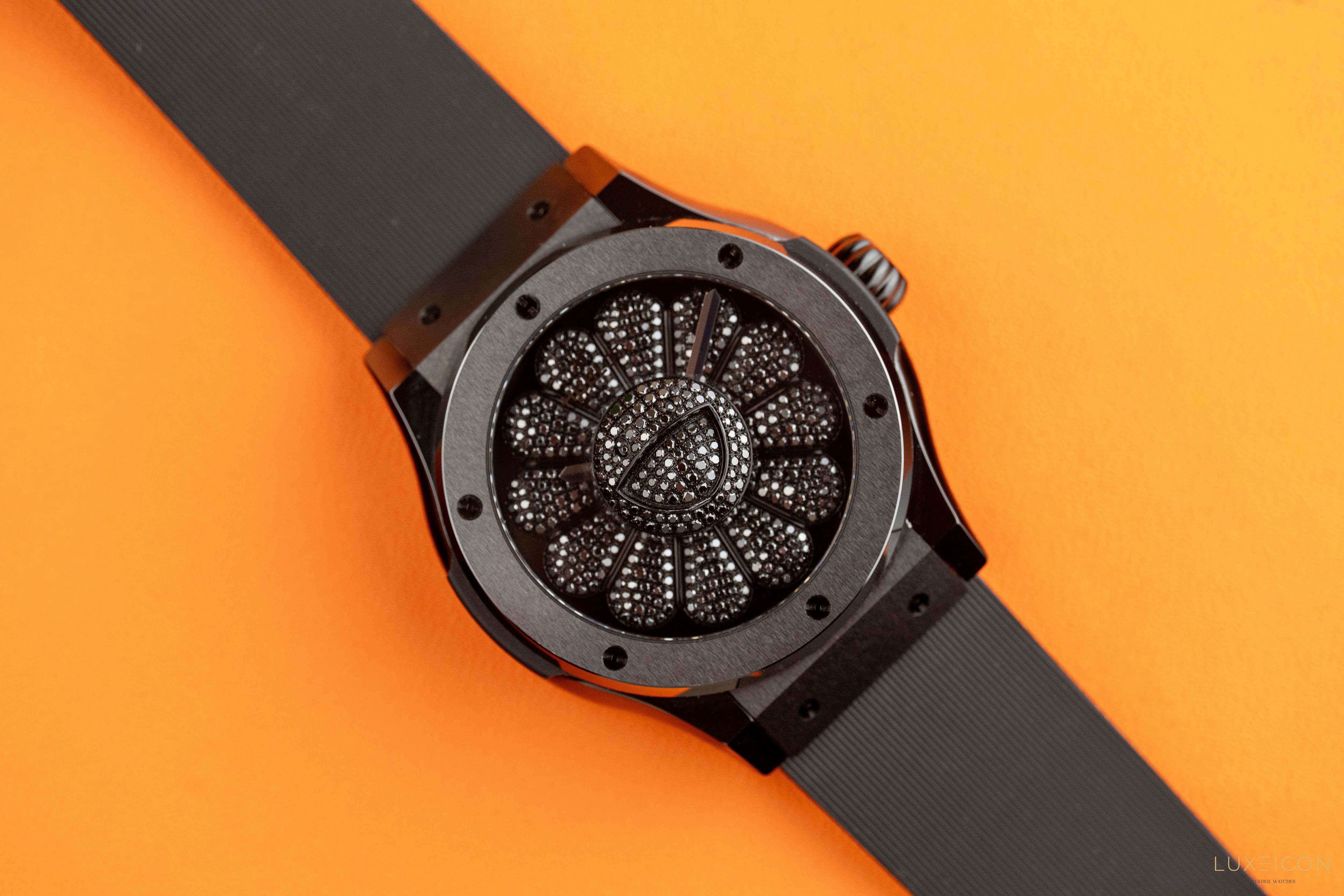 Hublot Classic Fusion Takashi Murakami All Black Diamond Limited 45m