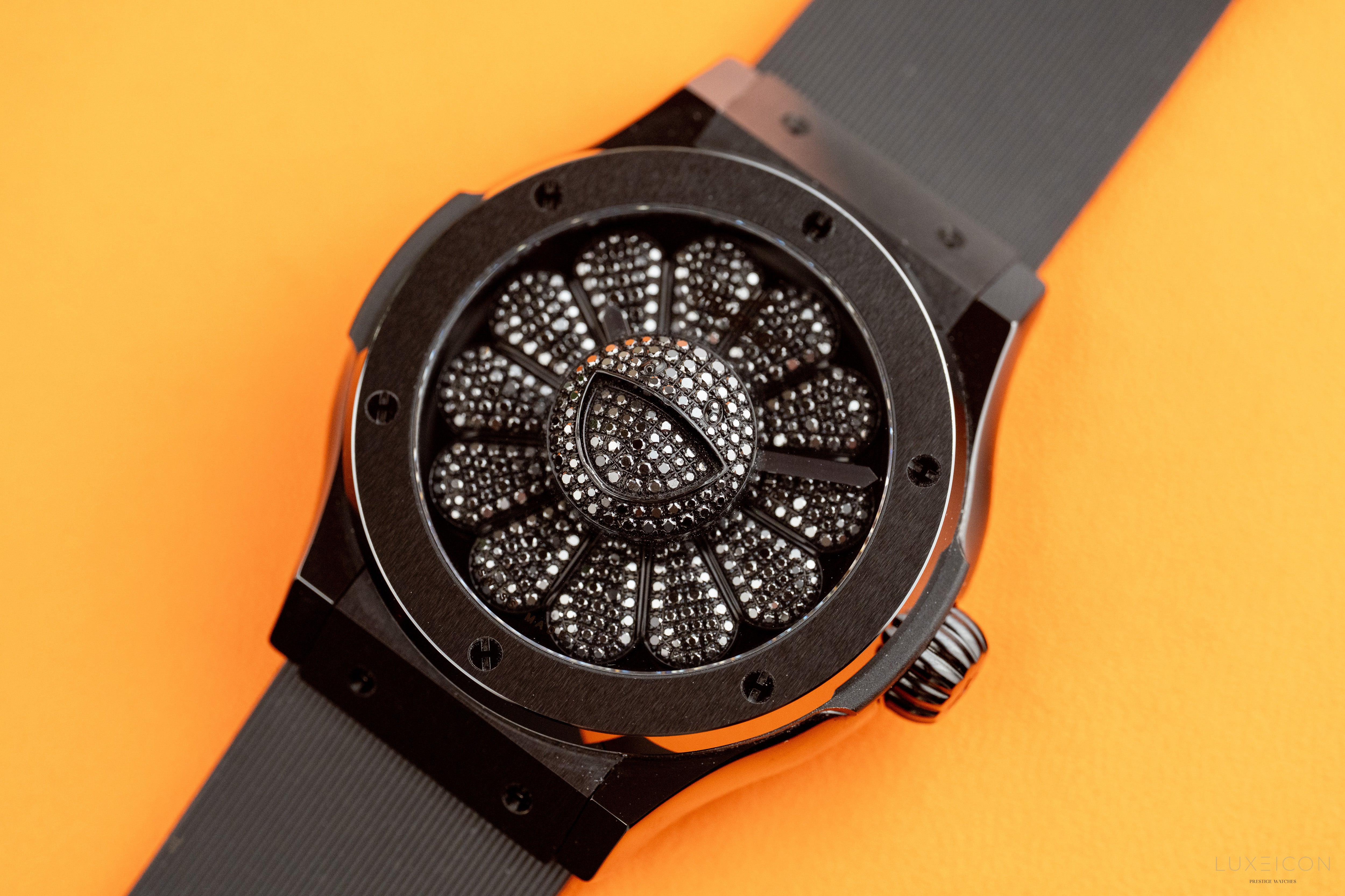 Hublot Classic Fusion Takashi Murakami All Black Diamond Limited 45m