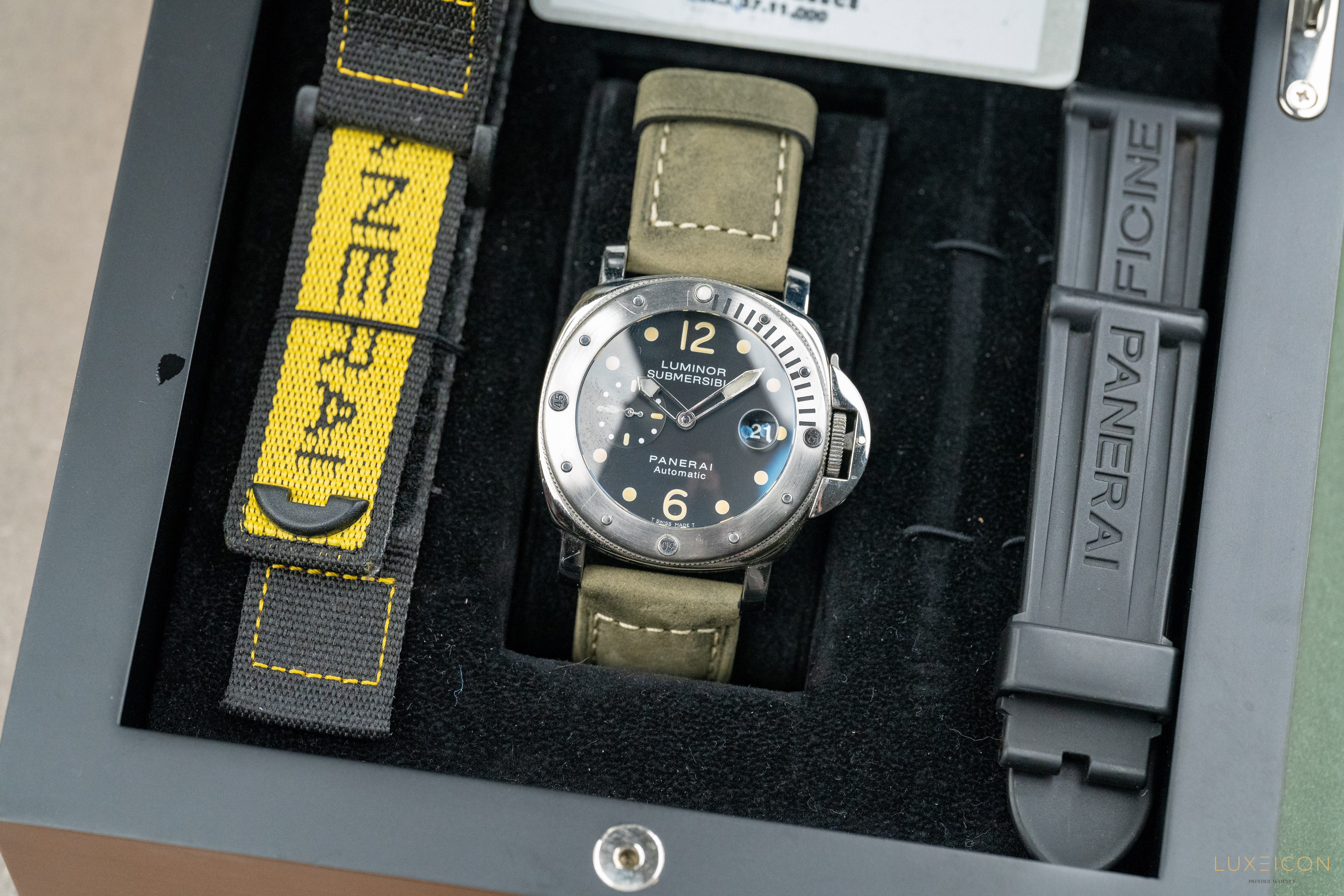 Panerai Luminor Submersible Firenze 1860 Divers Professional rare piece