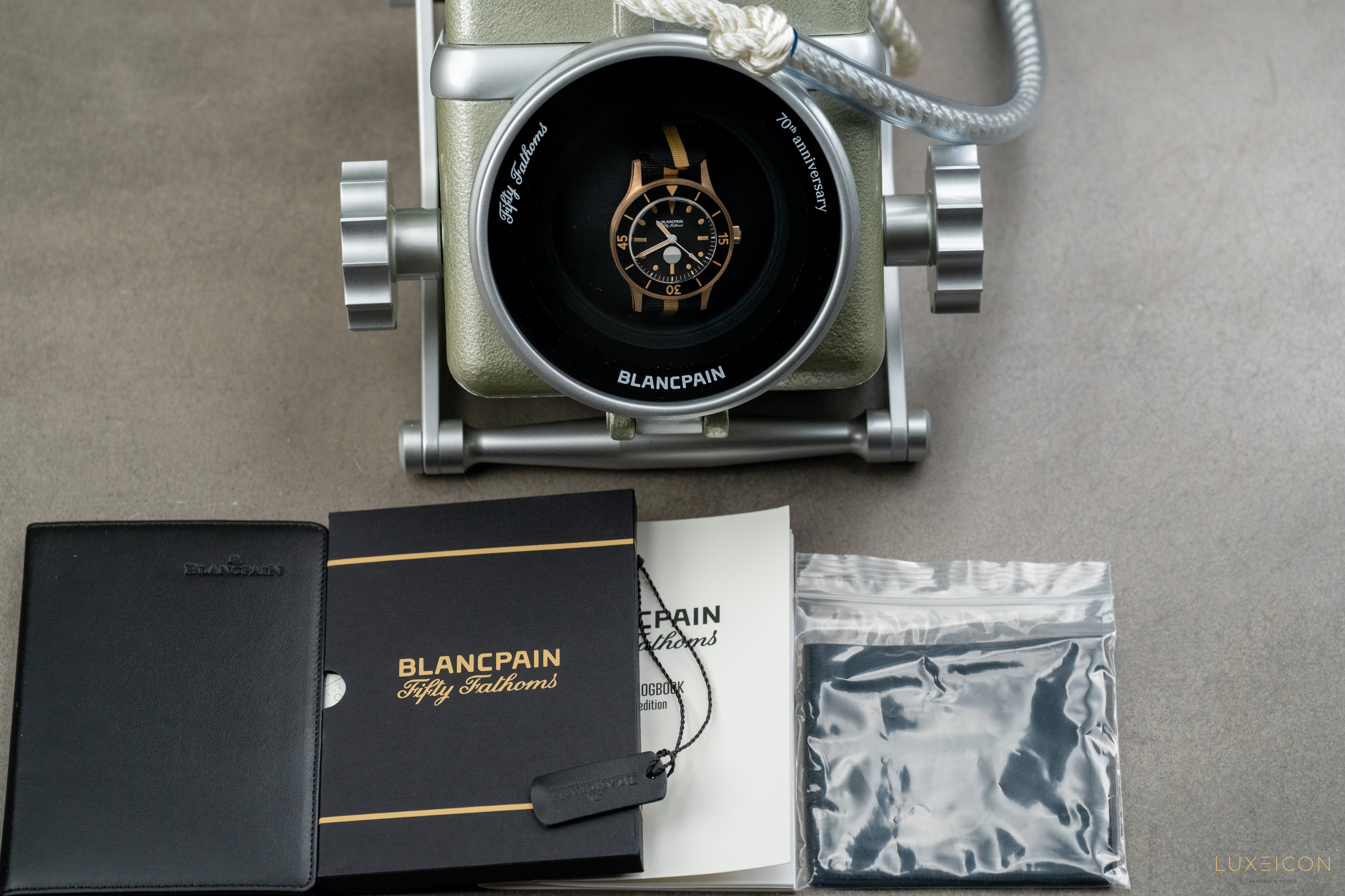 Blancpain Fifty Fathoms Mil-Spec L.E. 70th Anniversary Act 3 Bronze Gold 41.3mm