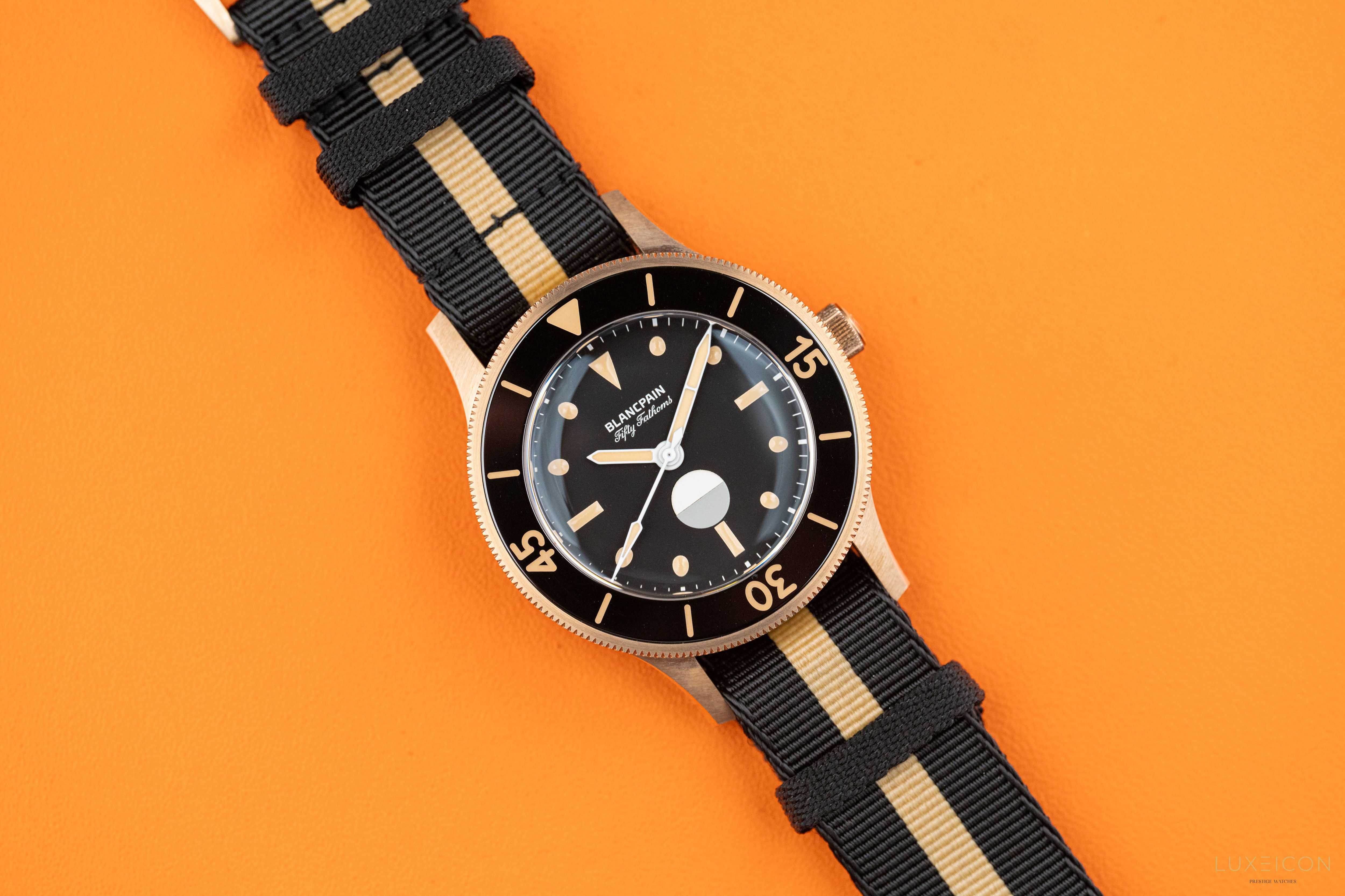 Blancpain Fifty Fathoms Mil-Spec L.E. 70th Anniversary Act 3 Bronze Gold 41.3mm