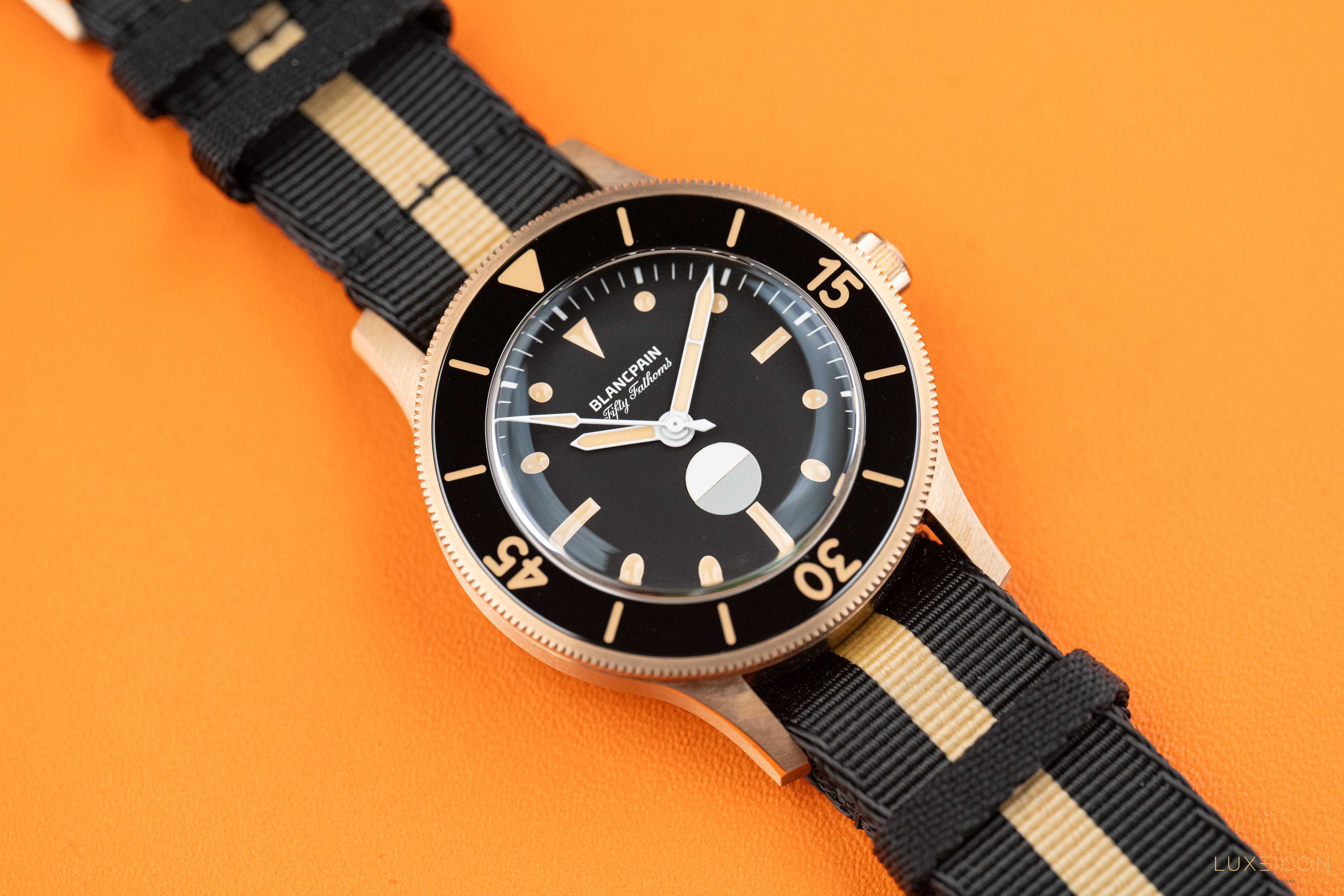 Blancpain Fifty Fathoms Mil-Spec L.E. 70th Anniversary Act 3 Bronze Gold 41.3mm