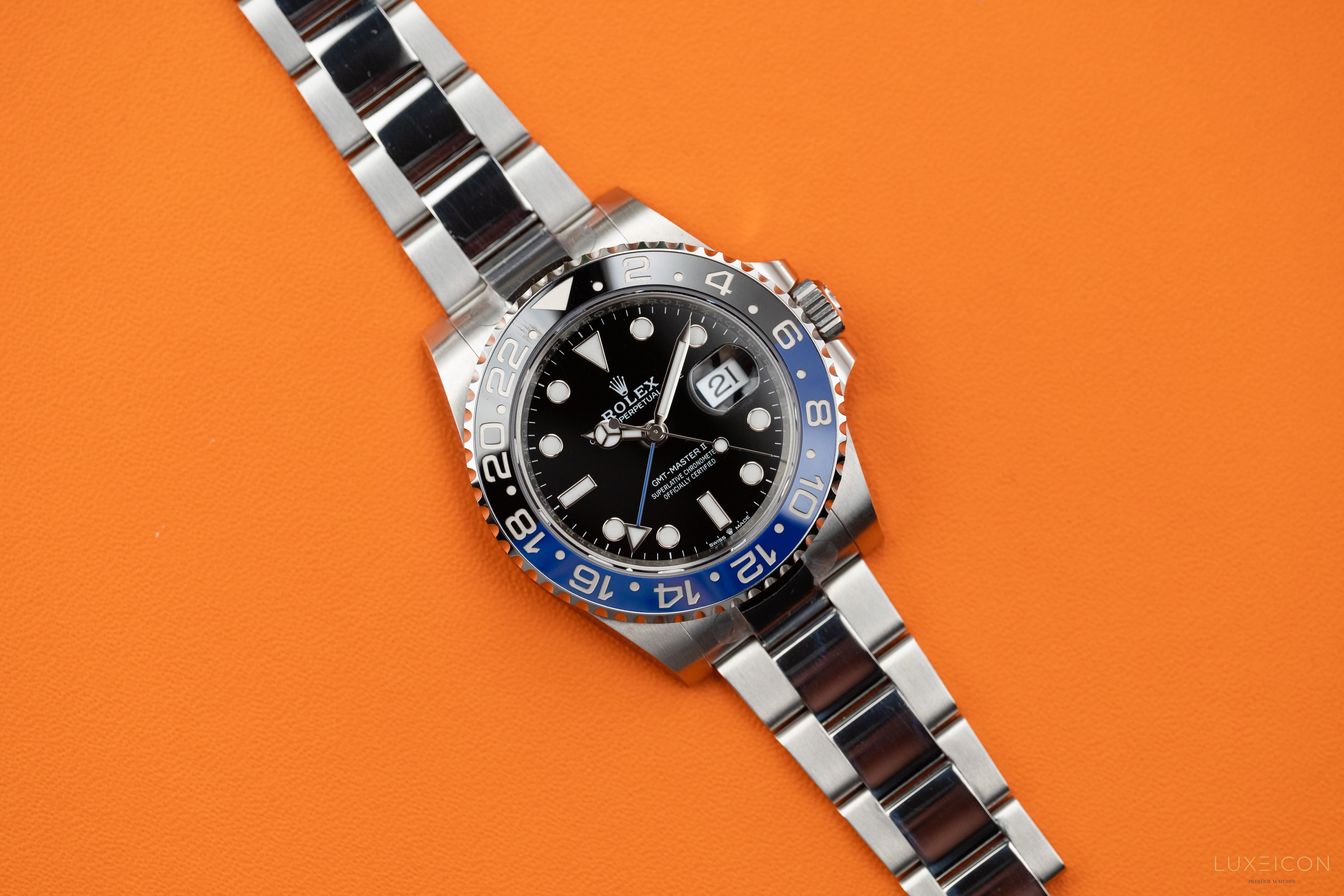 Rolex GMT-Master II 40mm Batman Oyster Bracelet 126710BLNR 2023