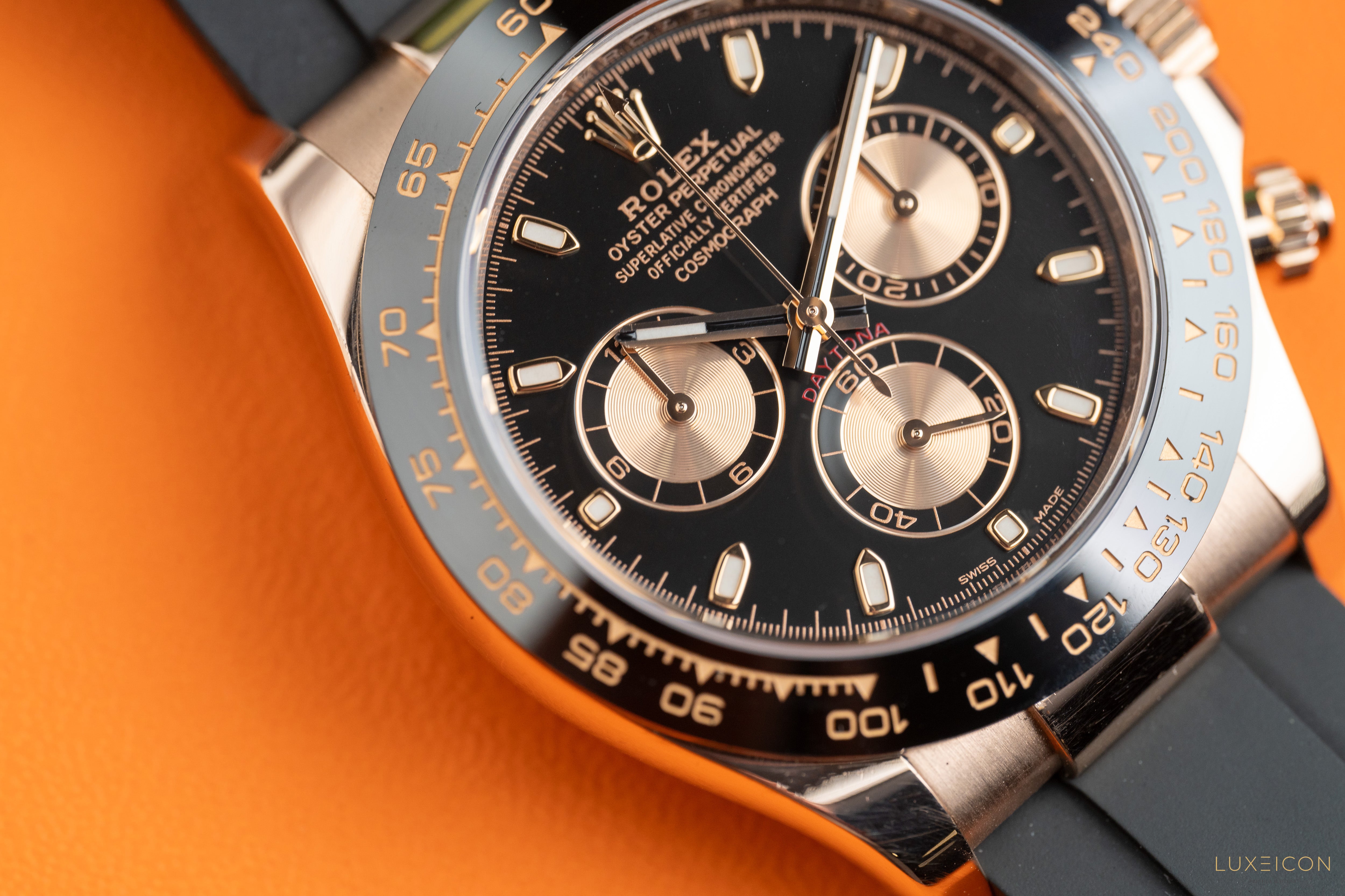 Rolex Cosmograph Daytona 116515LN Ceramic 18K Everose Gold Black dial 2018
