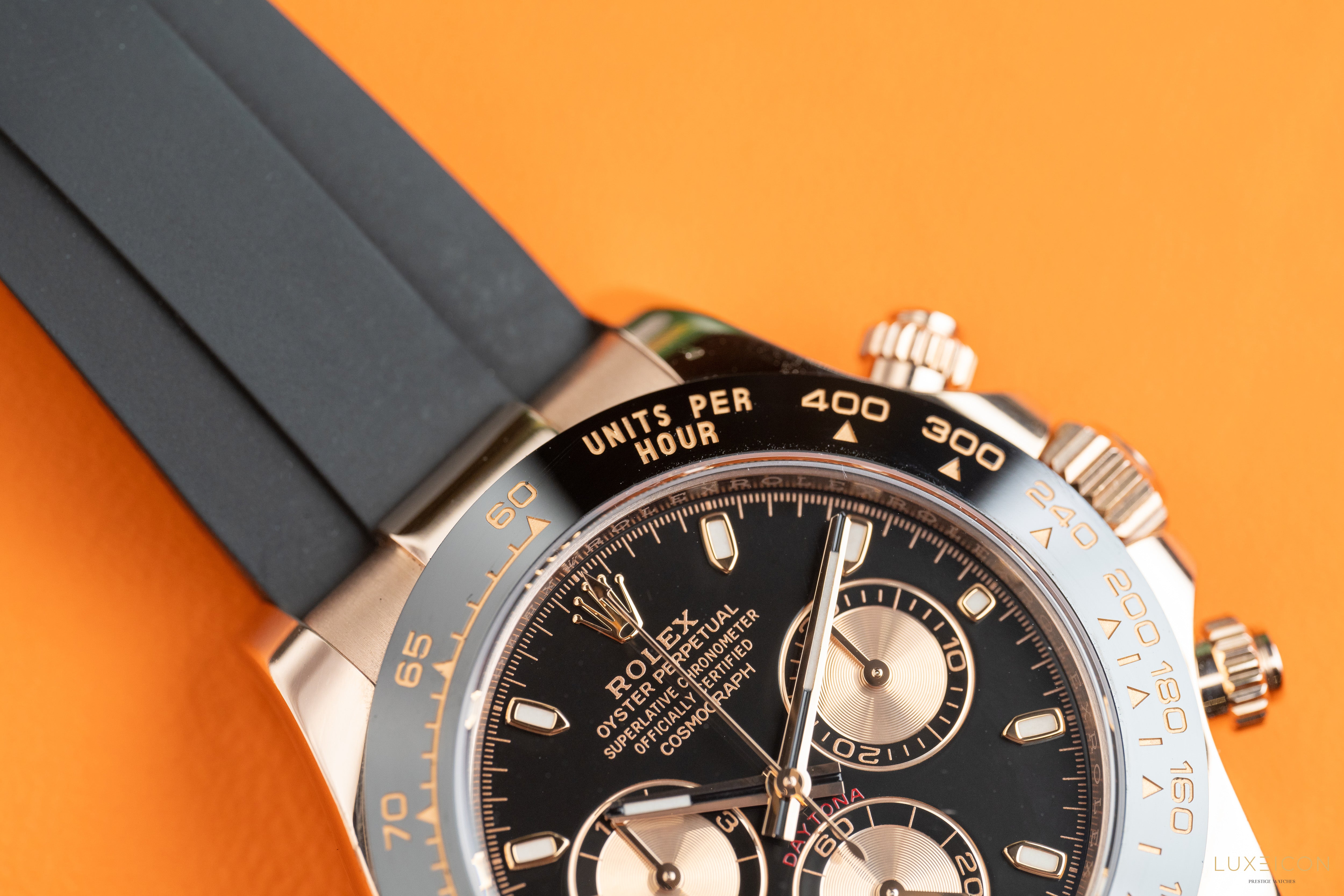 Rolex Cosmograph Daytona 116515LN Ceramic 18K Everose Gold Black dial 2018