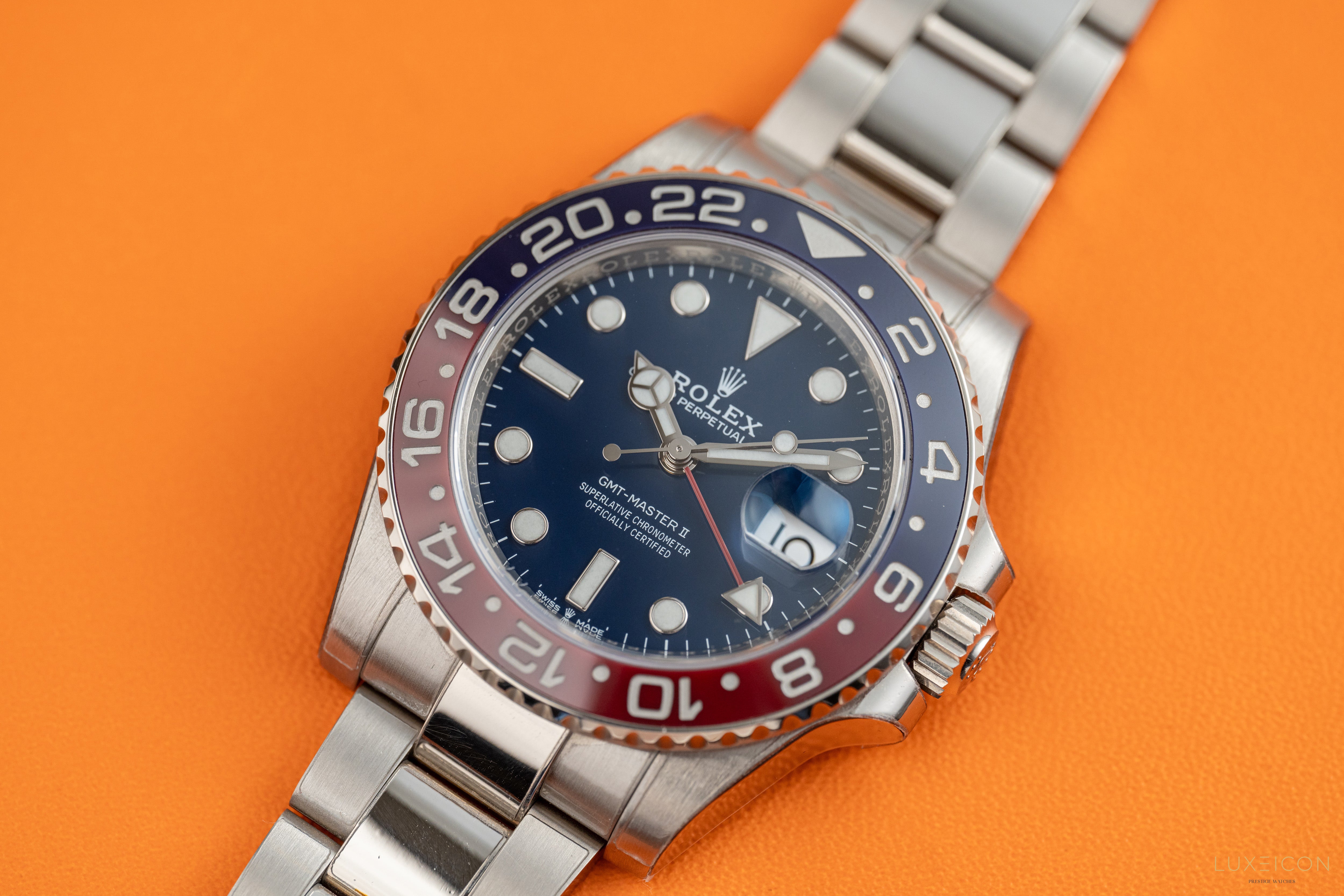 Rolex GMT-Master II 126719BLRO Blue Pepsi 18ct White Gold 2020