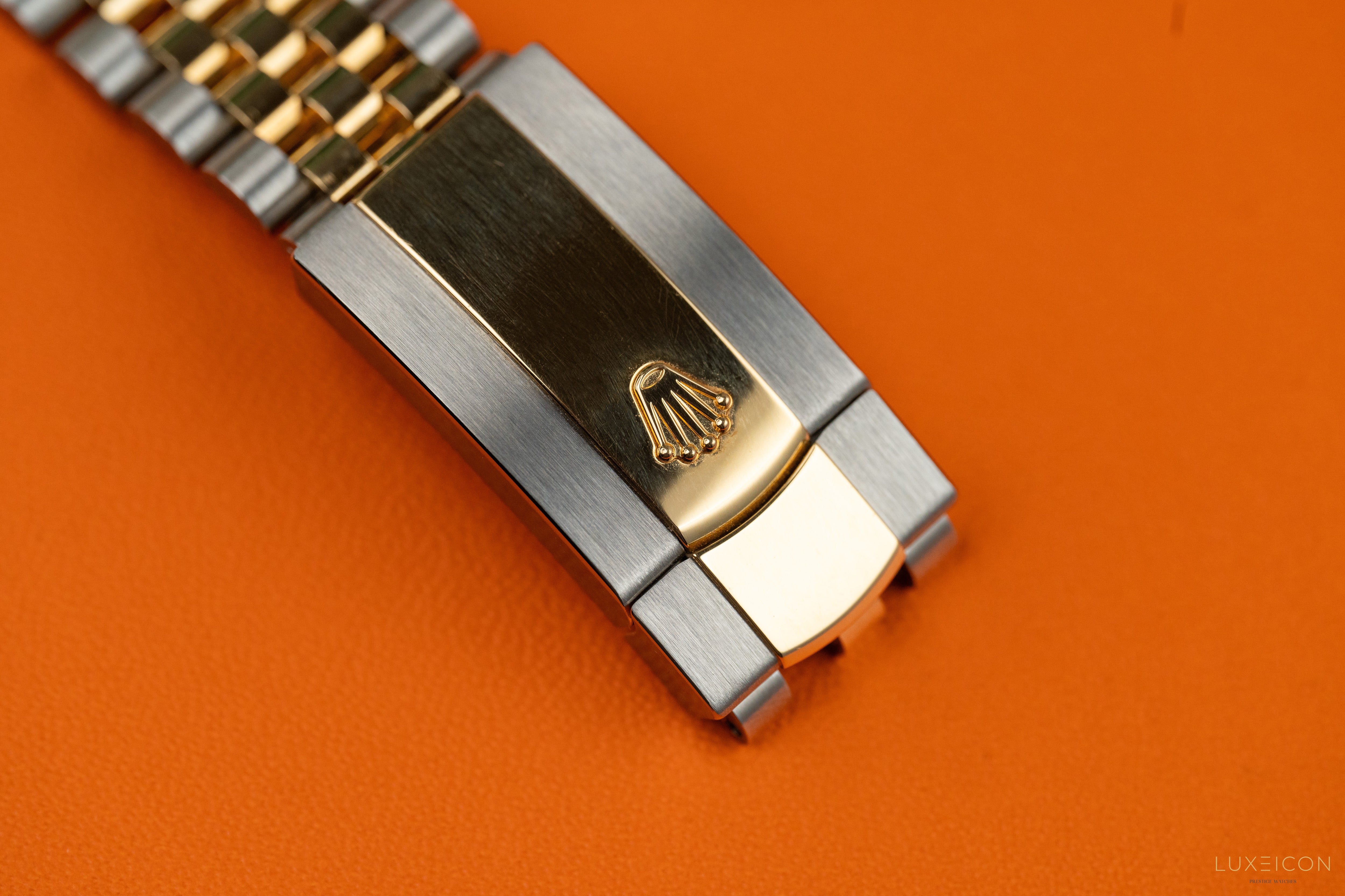 Rolex Datejust 41 Two-Tone Yellow Gold & Stainless Steel Grey Roman Wimbledon Dial 