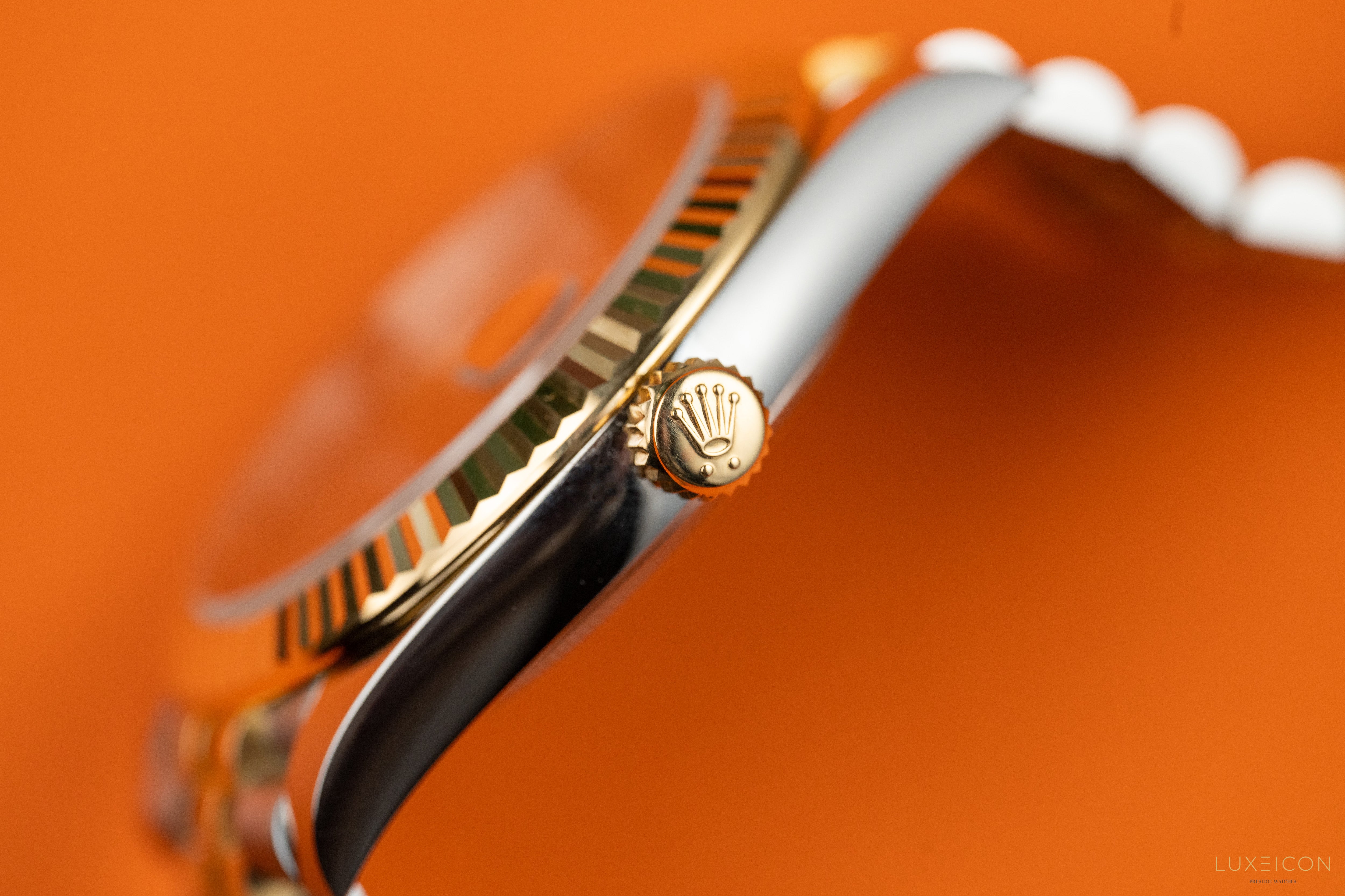 Rolex Datejust 41 Two-Tone Yellow Gold & Stainless Steel Grey Roman Wimbledon Dial 