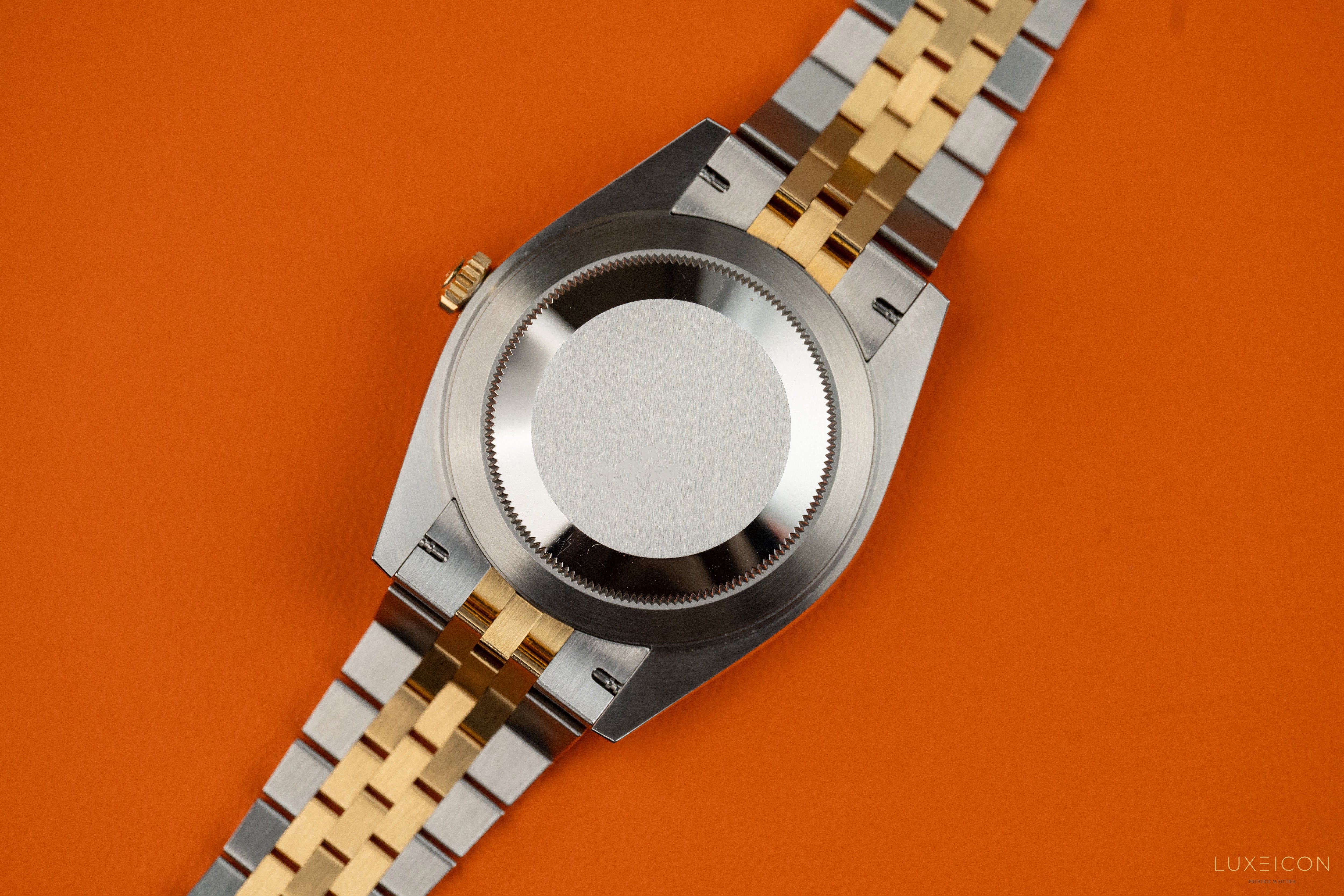 Rolex Datejust 41 Two-Tone Yellow Gold & Stainless Steel Grey Roman Wimbledon Dial 