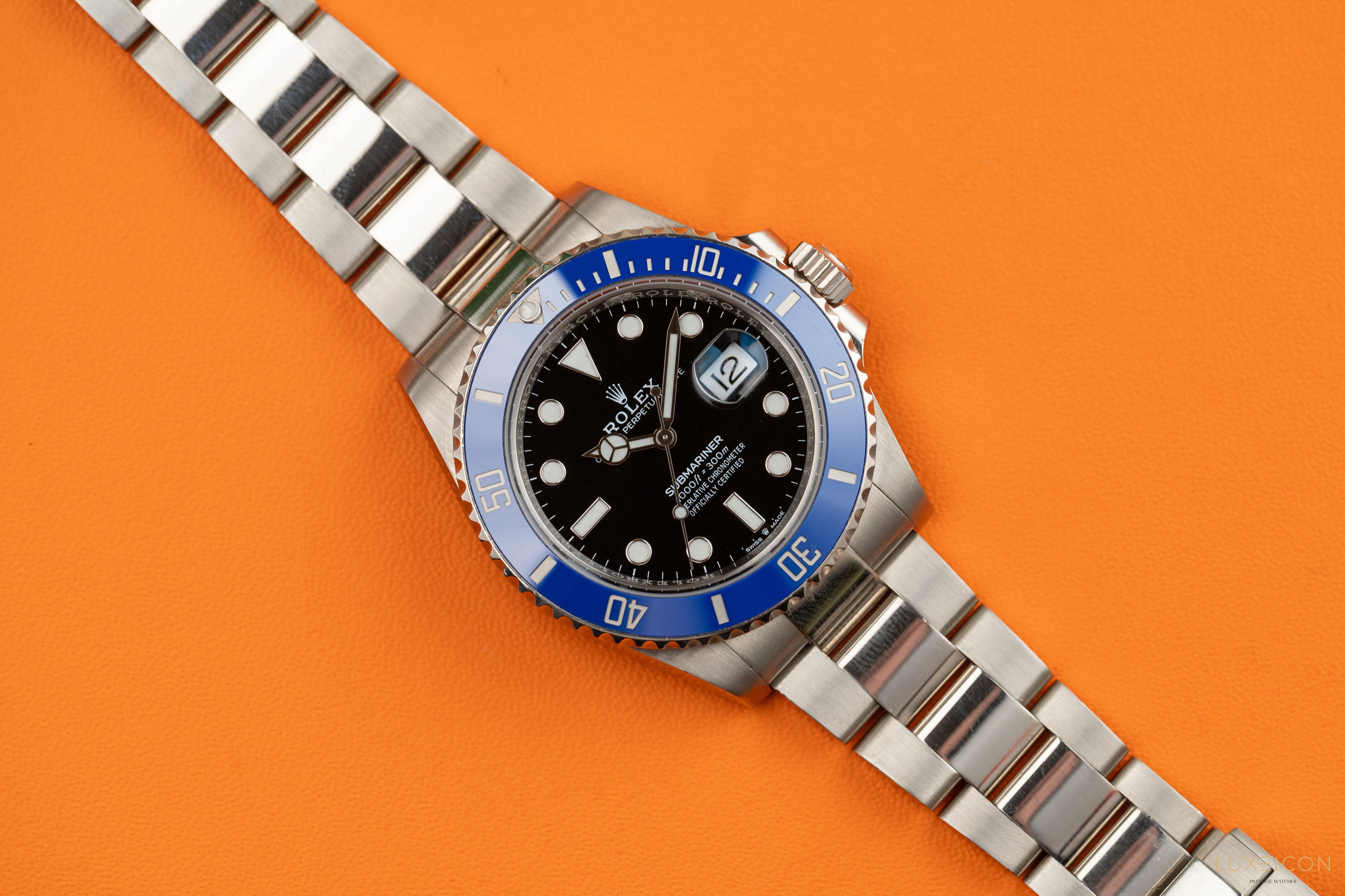 Rolex Submariner Date 126619LB 18K White Gold Cookie Monster Black Index Dial 41mm