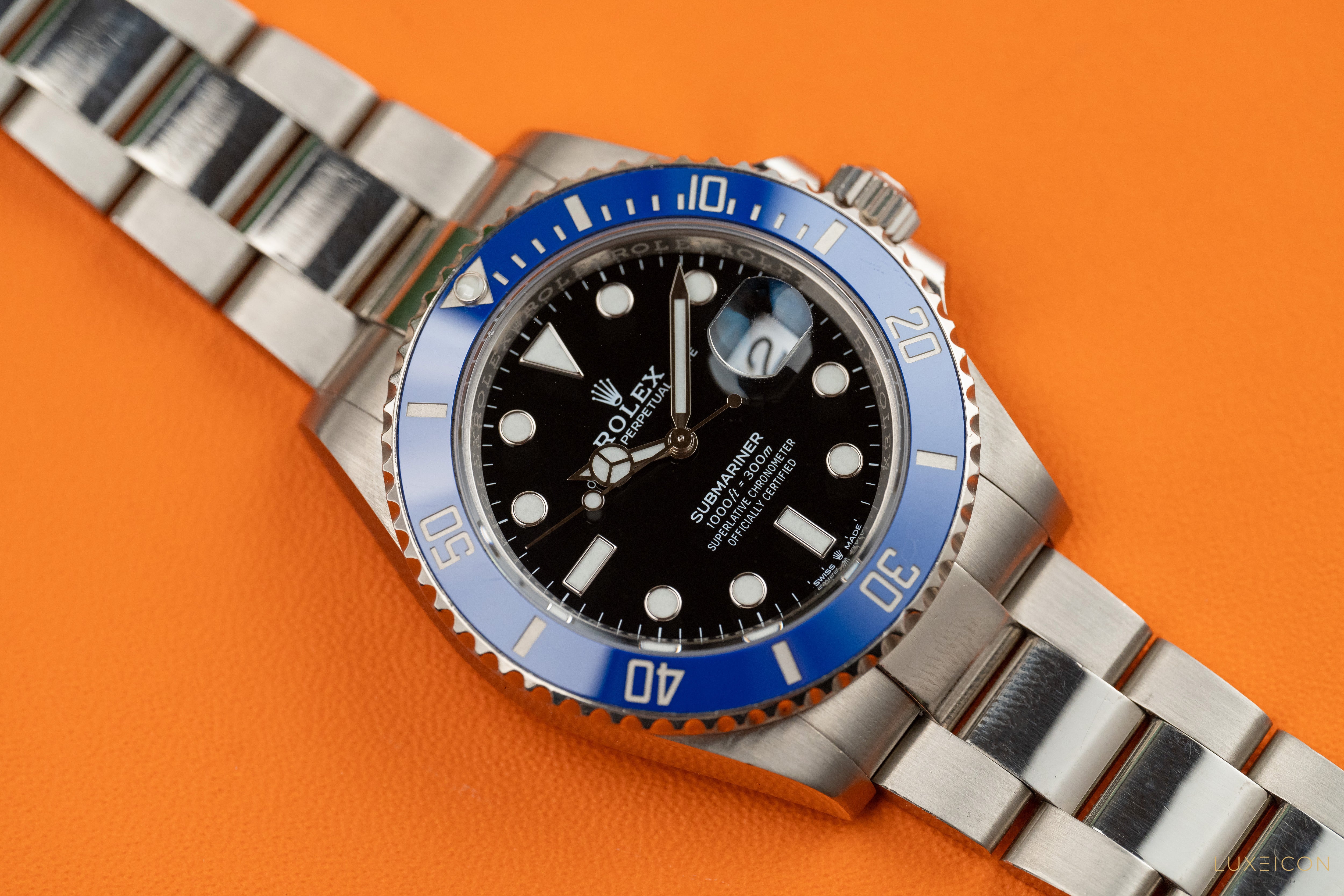 Rolex Submariner Date 126619LB 18K White Gold Cookie Monster Black Index Dial 41mm