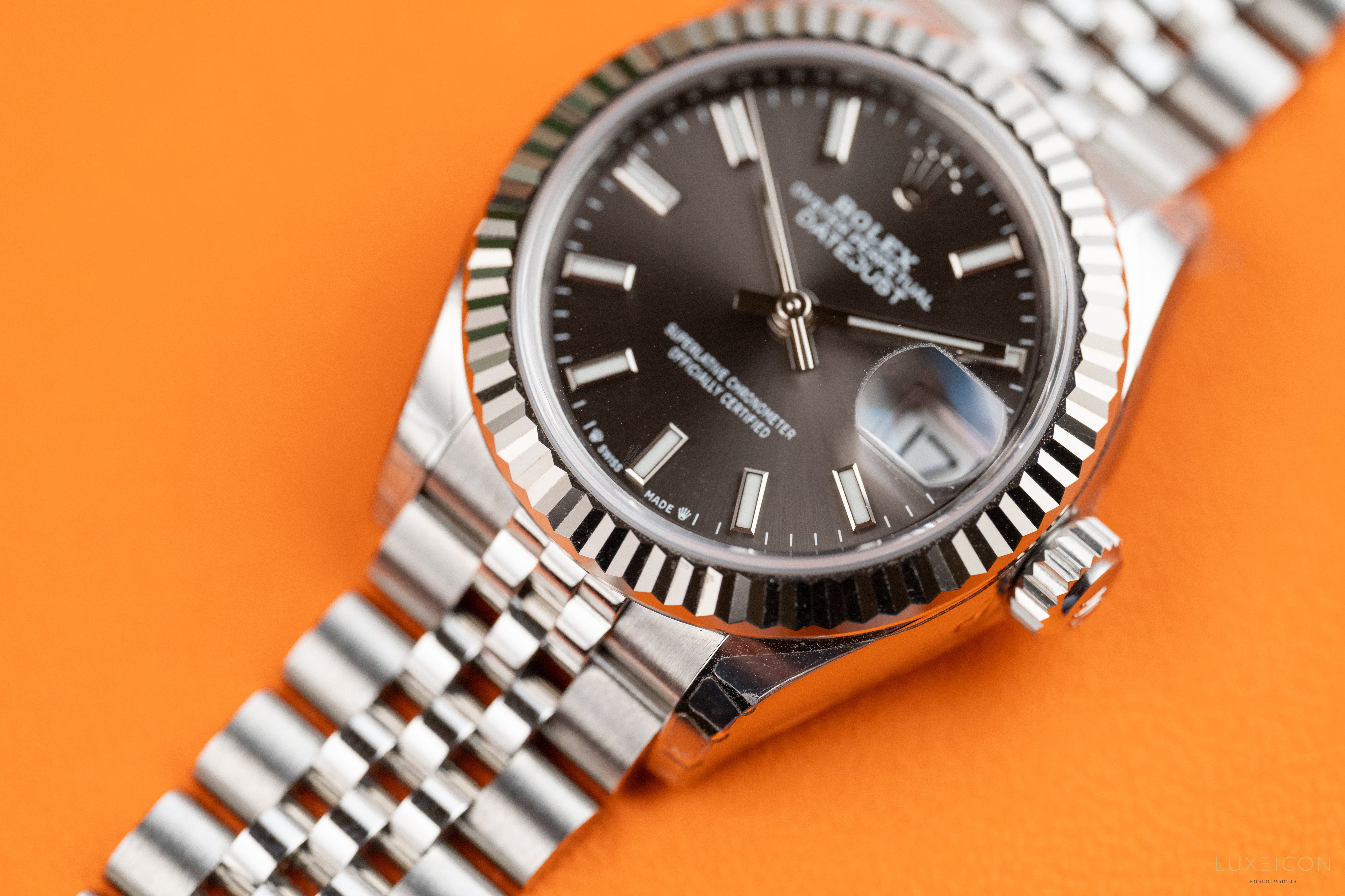 Rolex Lady-Datejust 28mm 279174 Steel and White Gold Grey Index dial 2021