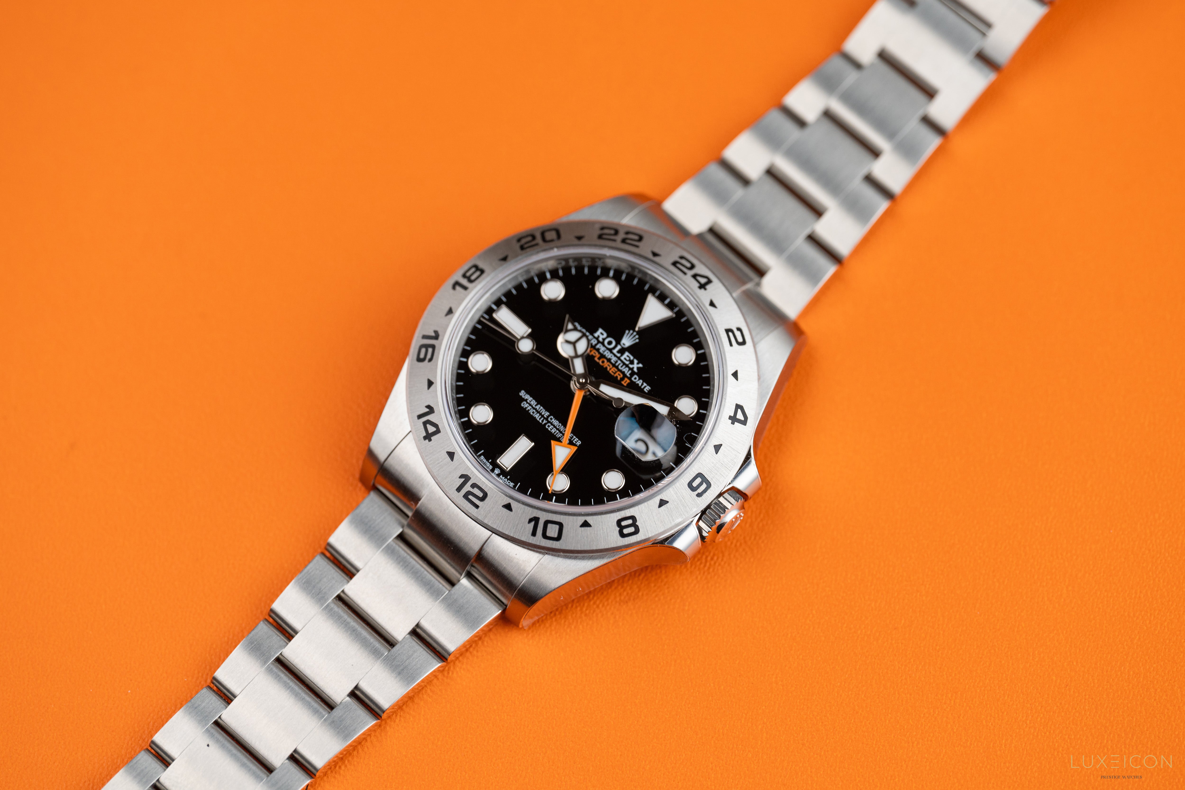 Rolex Explorer II 226570 42MM Black Dial Steel Oyster Bracelet 2025