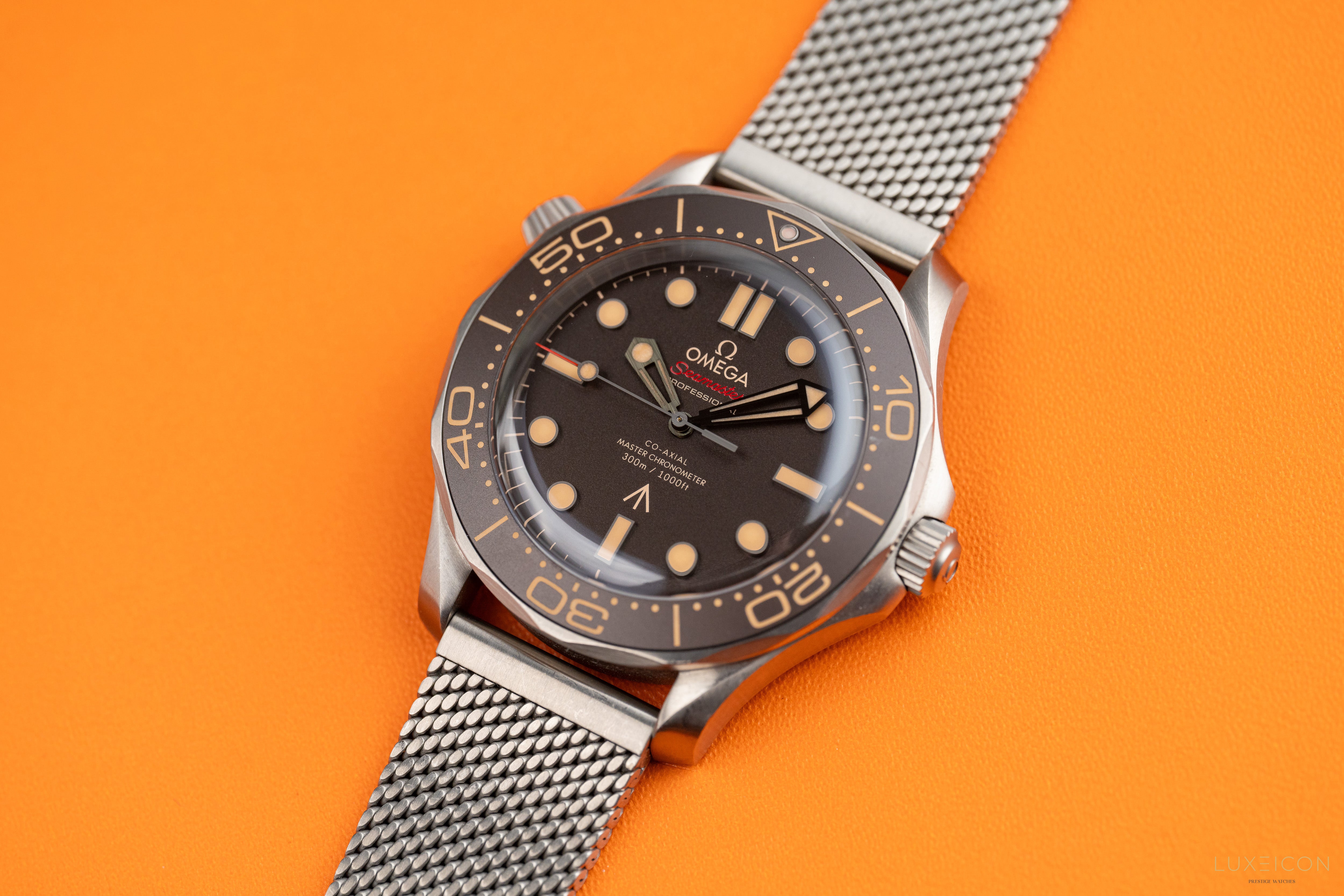 Omega Seamaster Diver 300 M NTTD 007 titanium on titanium Special Edition