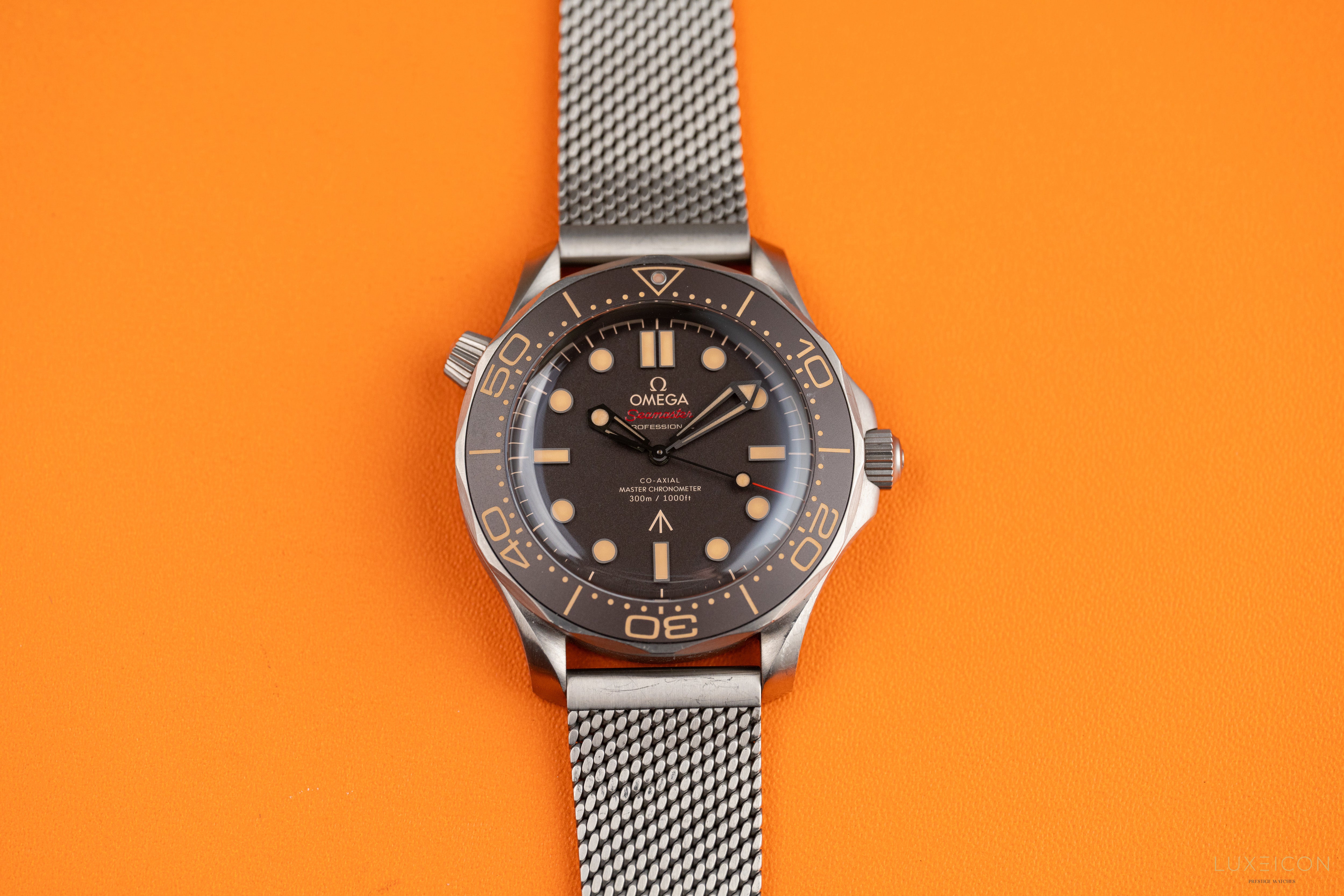 Omega Seamaster Diver 300 M NTTD 007 titanium on titanium Special Edition