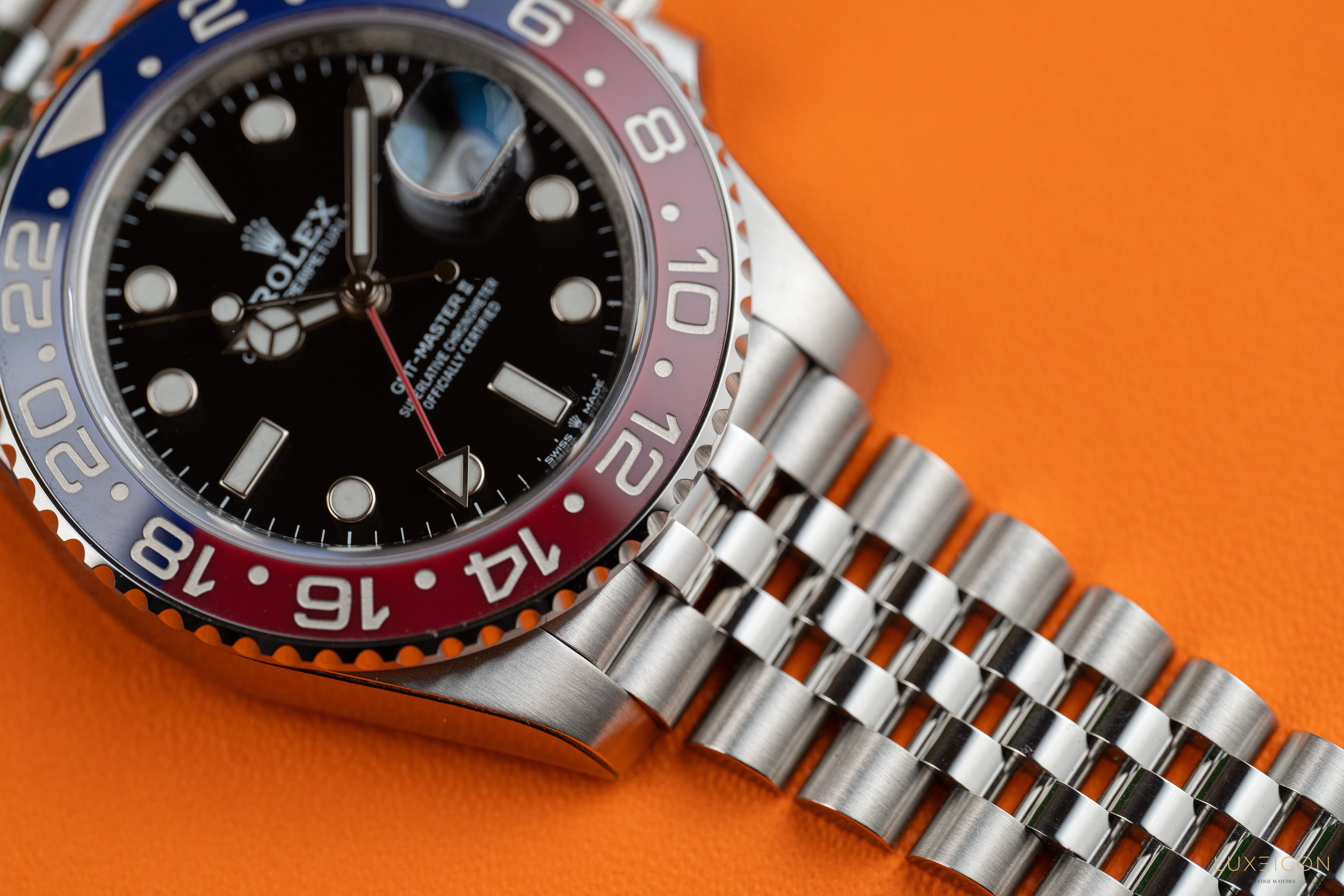 Rolex GMT-Master II Pepsi Jubilee Bracelet 126710BLRO 2021