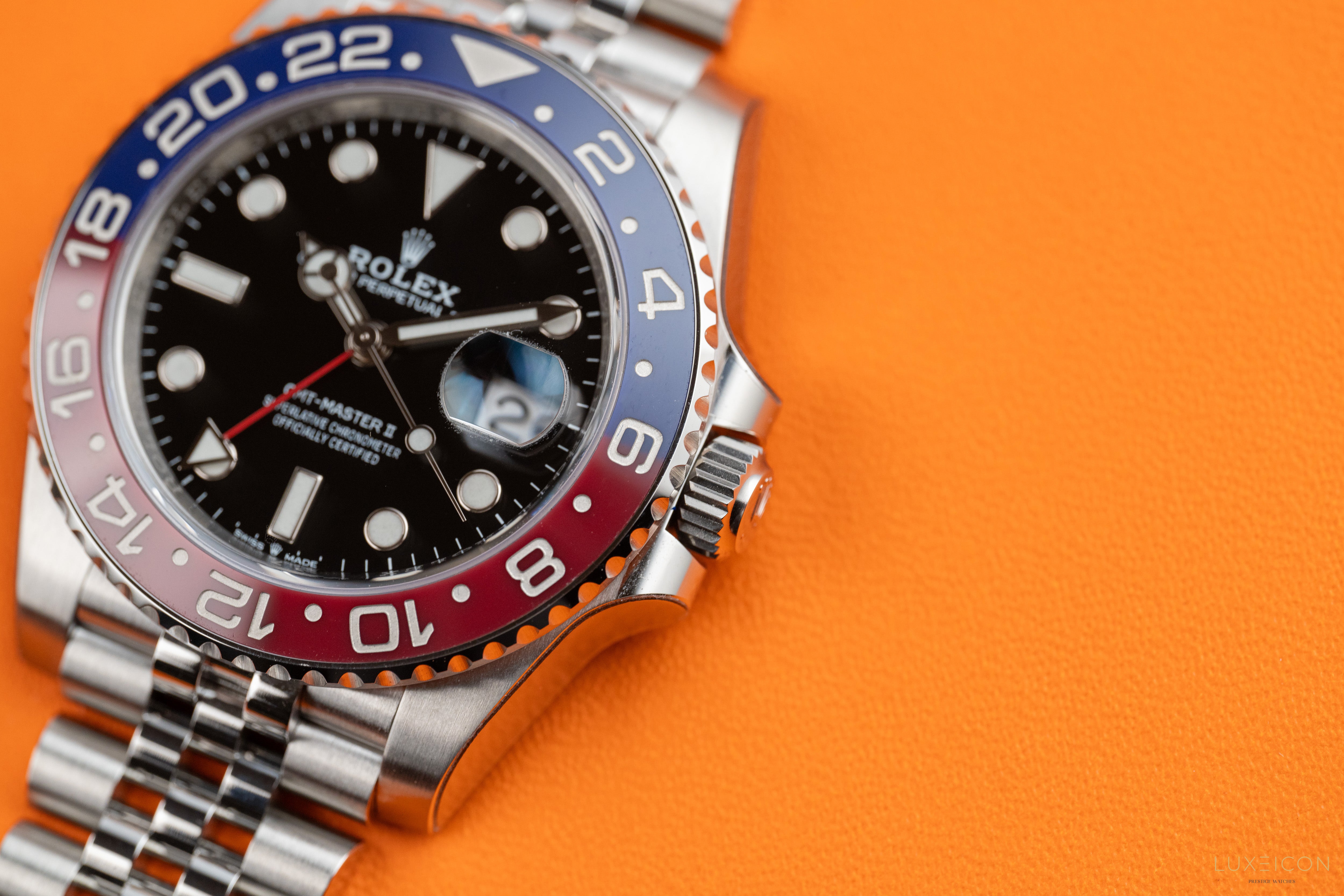 Rolex GMT-Master II Pepsi Jubilee Bracelet 126710BLRO 2021
