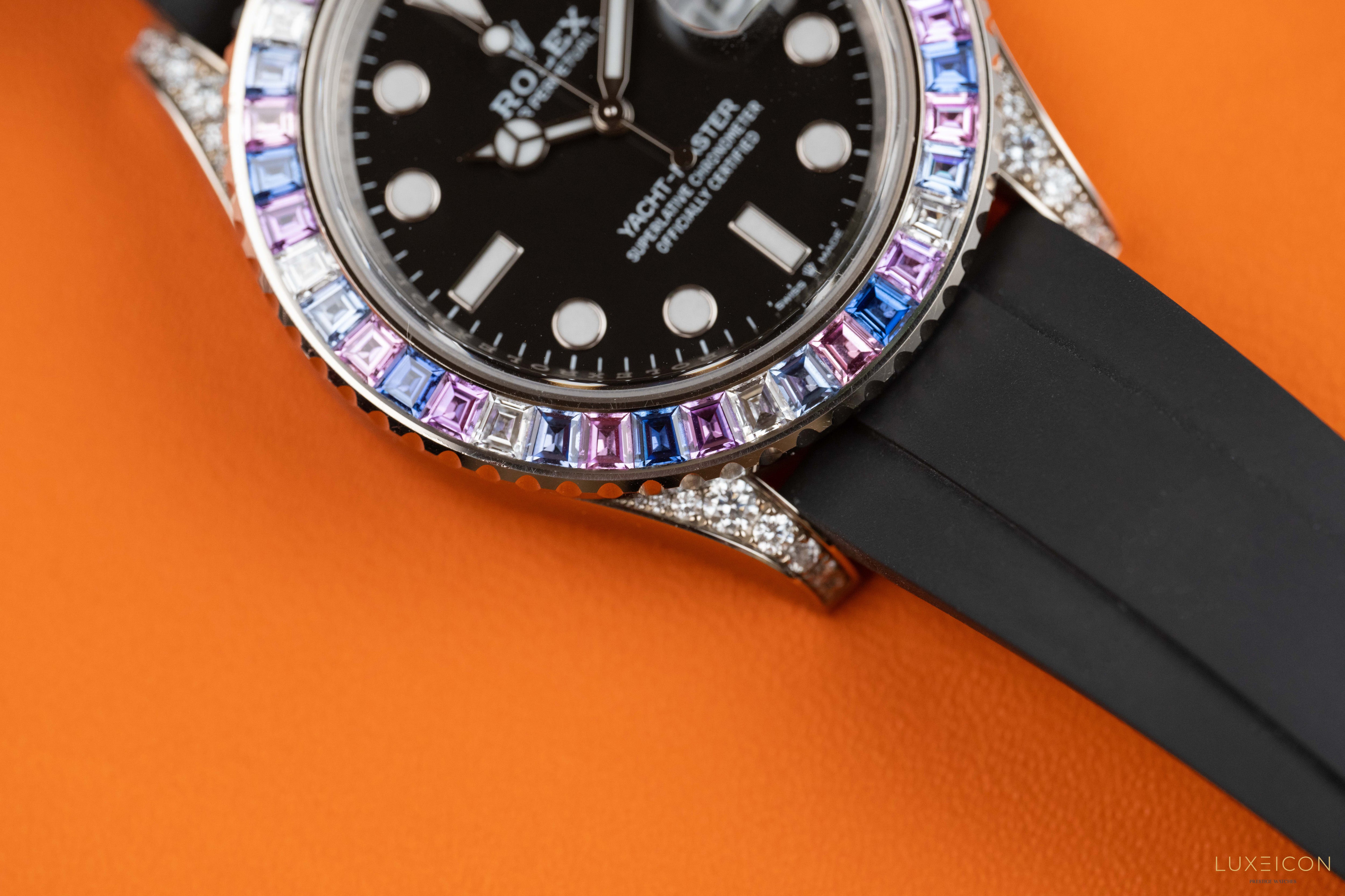 Rolex Yacht-Master 40 off catalogue Gem-Set 126679SABR Cotton Candy 2024