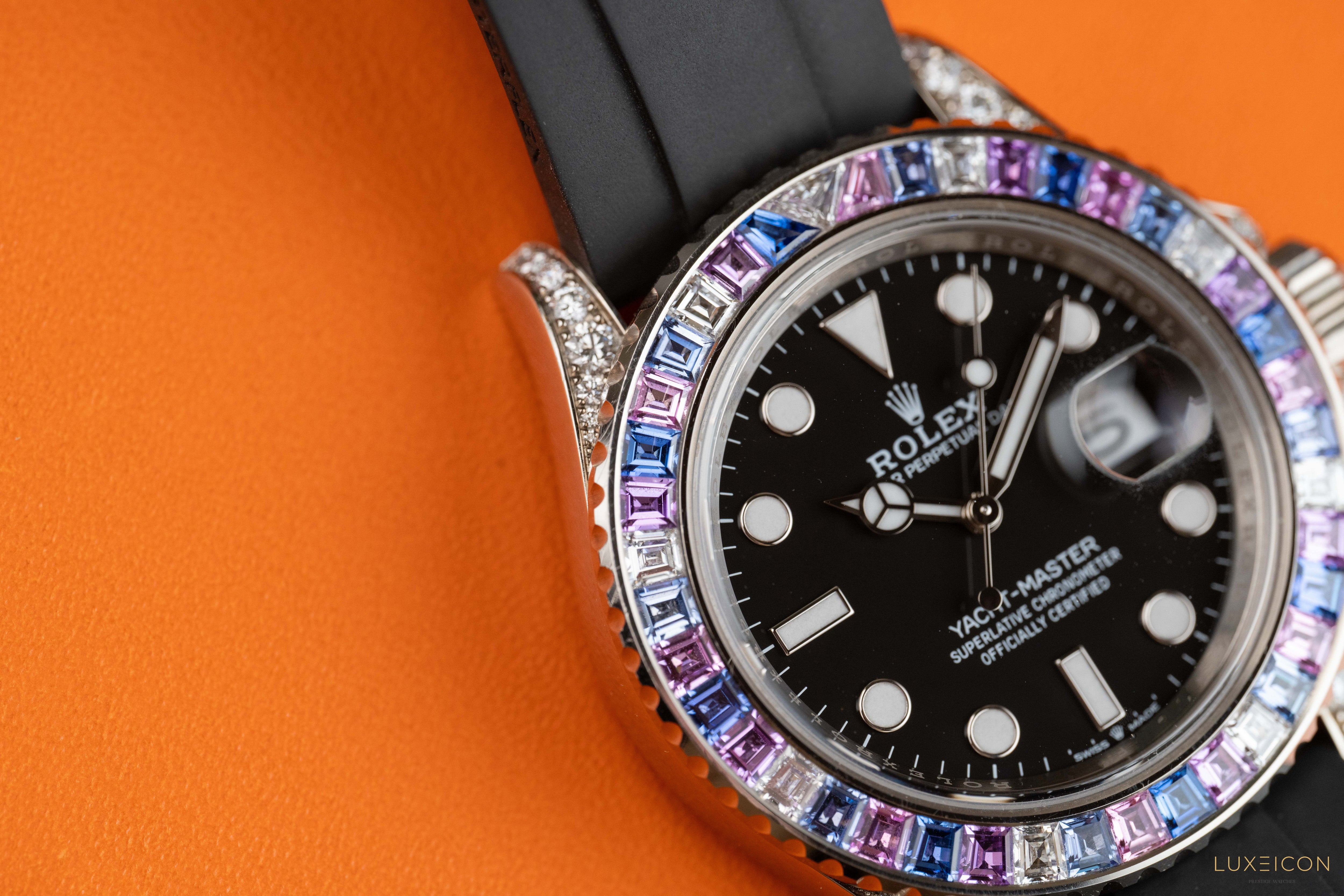 Rolex Yacht-Master 40 off catalogue Gem-Set 126679SABR Cotton Candy 2024