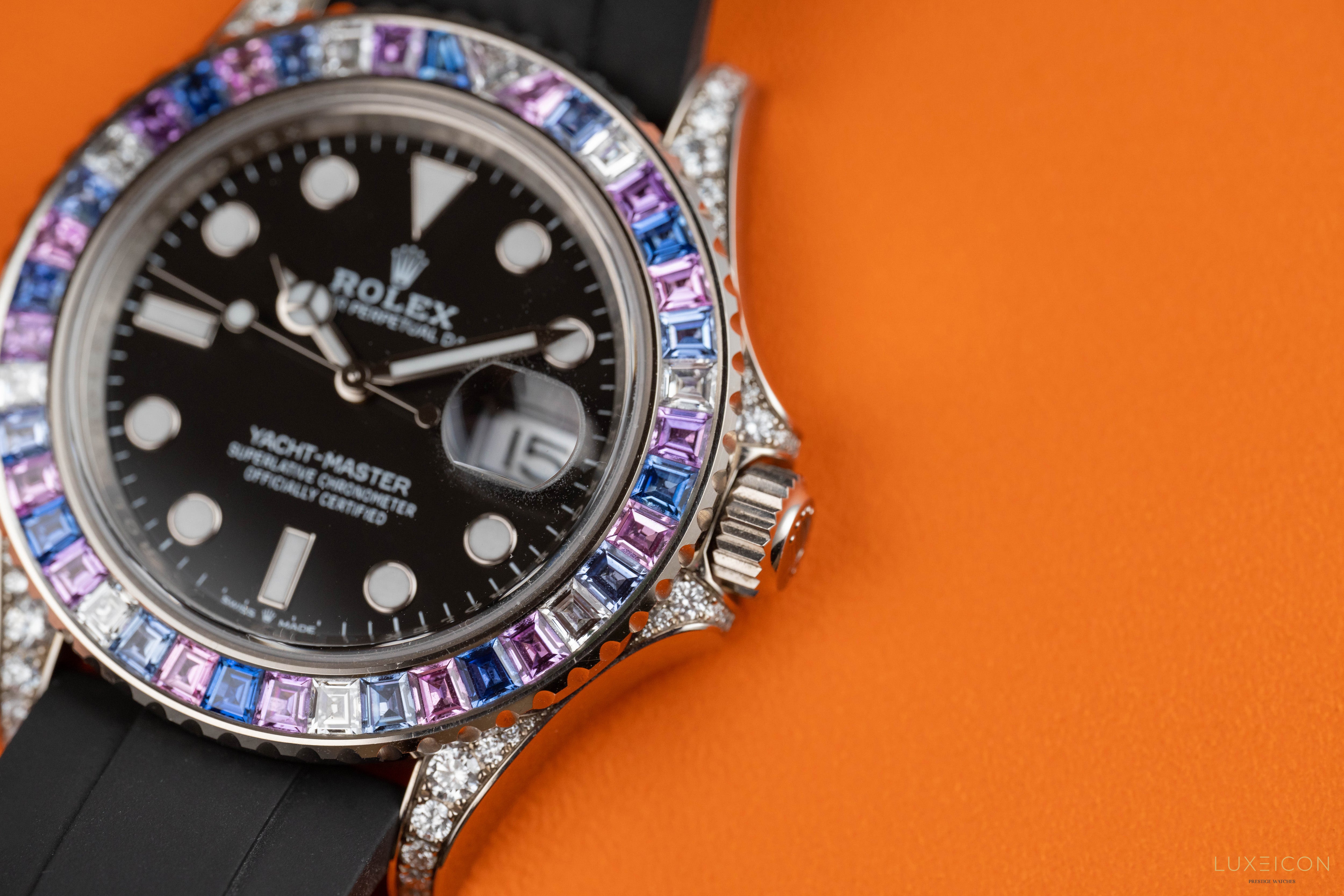 Rolex Yacht-Master 40 off catalogue Gem-Set 126679SABR Cotton Candy 2024