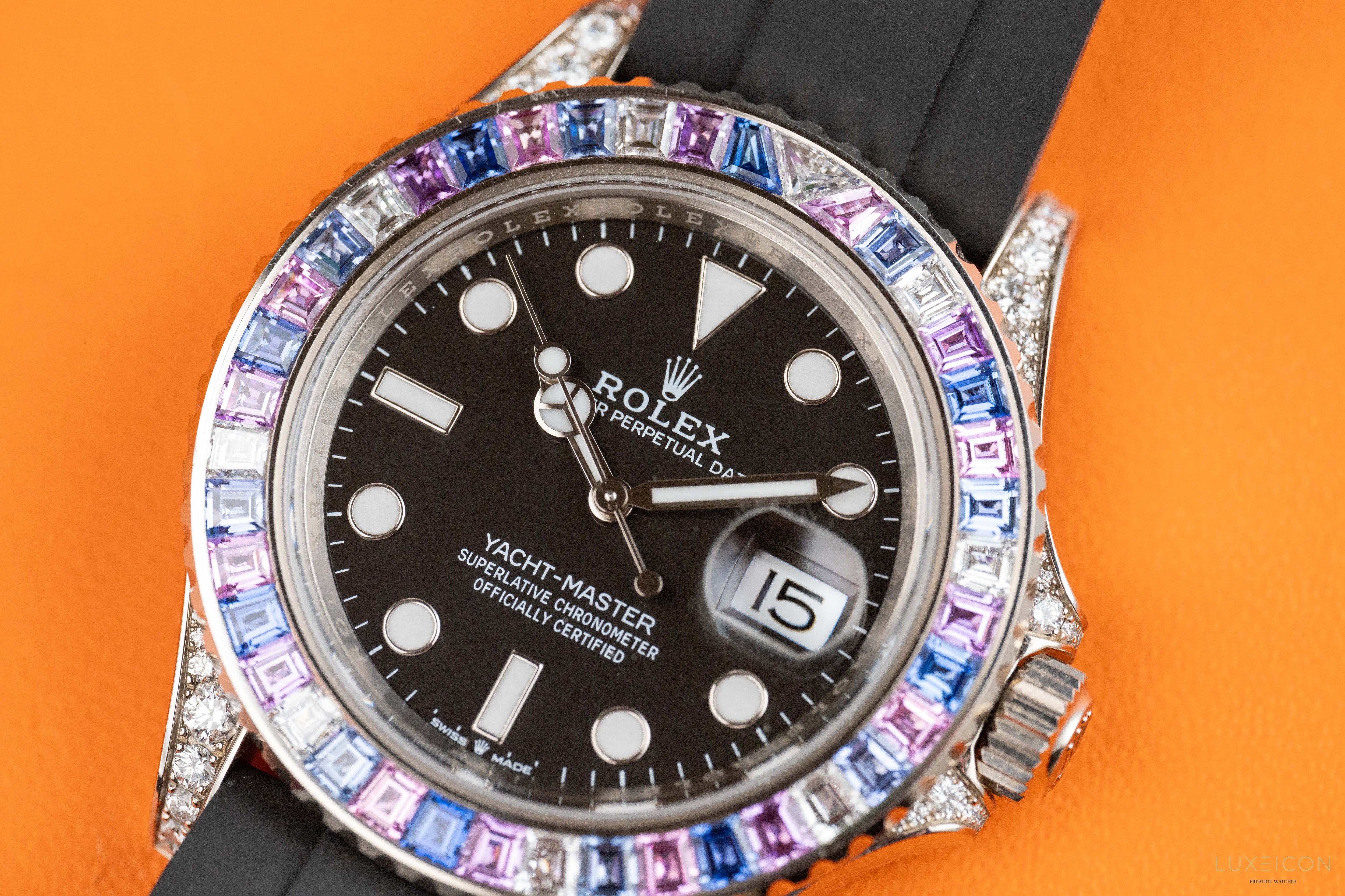 Rolex Yacht-Master 40 off catalogue Gem-Set 126679SABR Cotton Candy 2024