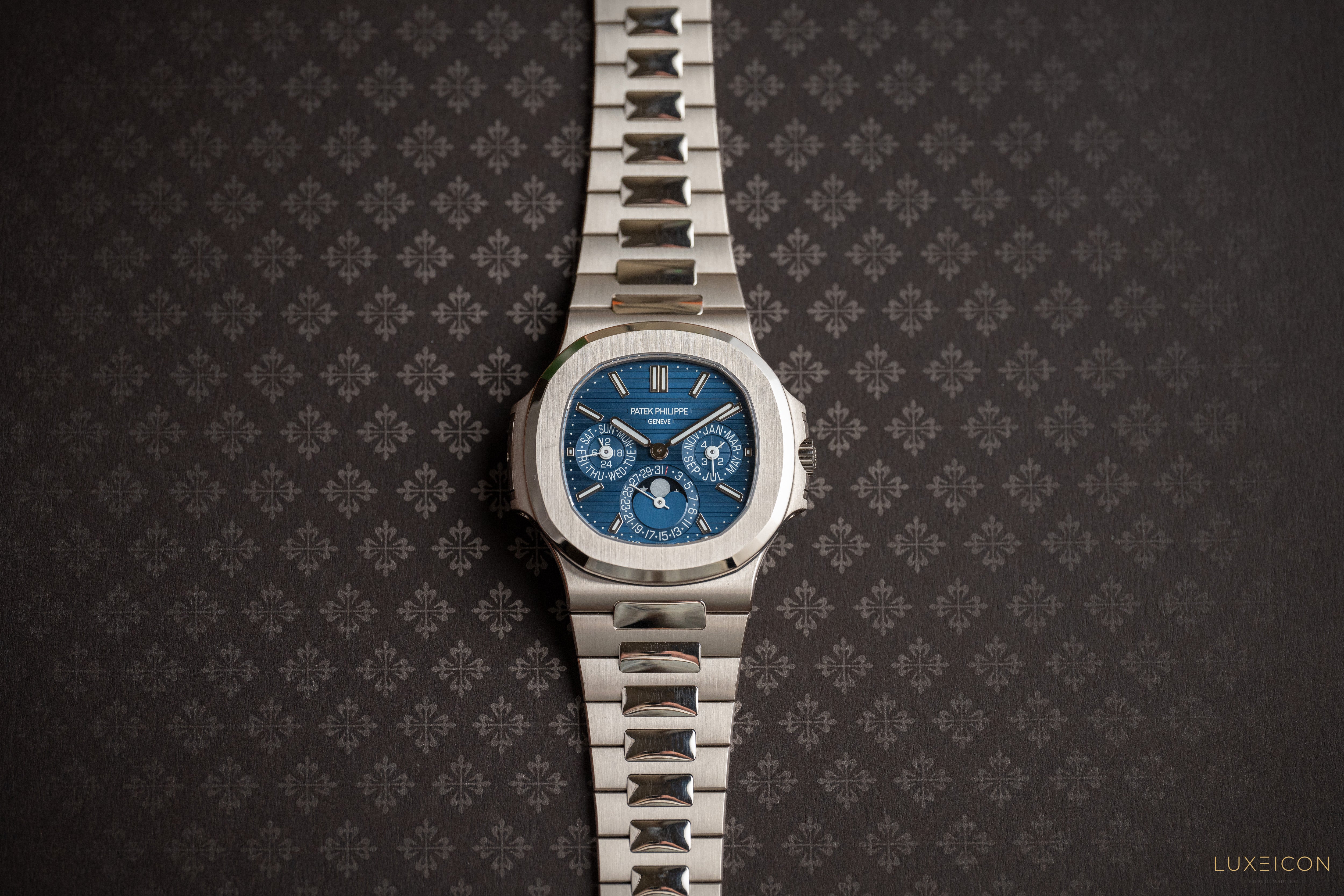 Patek Philippe Nautilus Perpetual Calendar White Gold 5740/1G-001 2020
