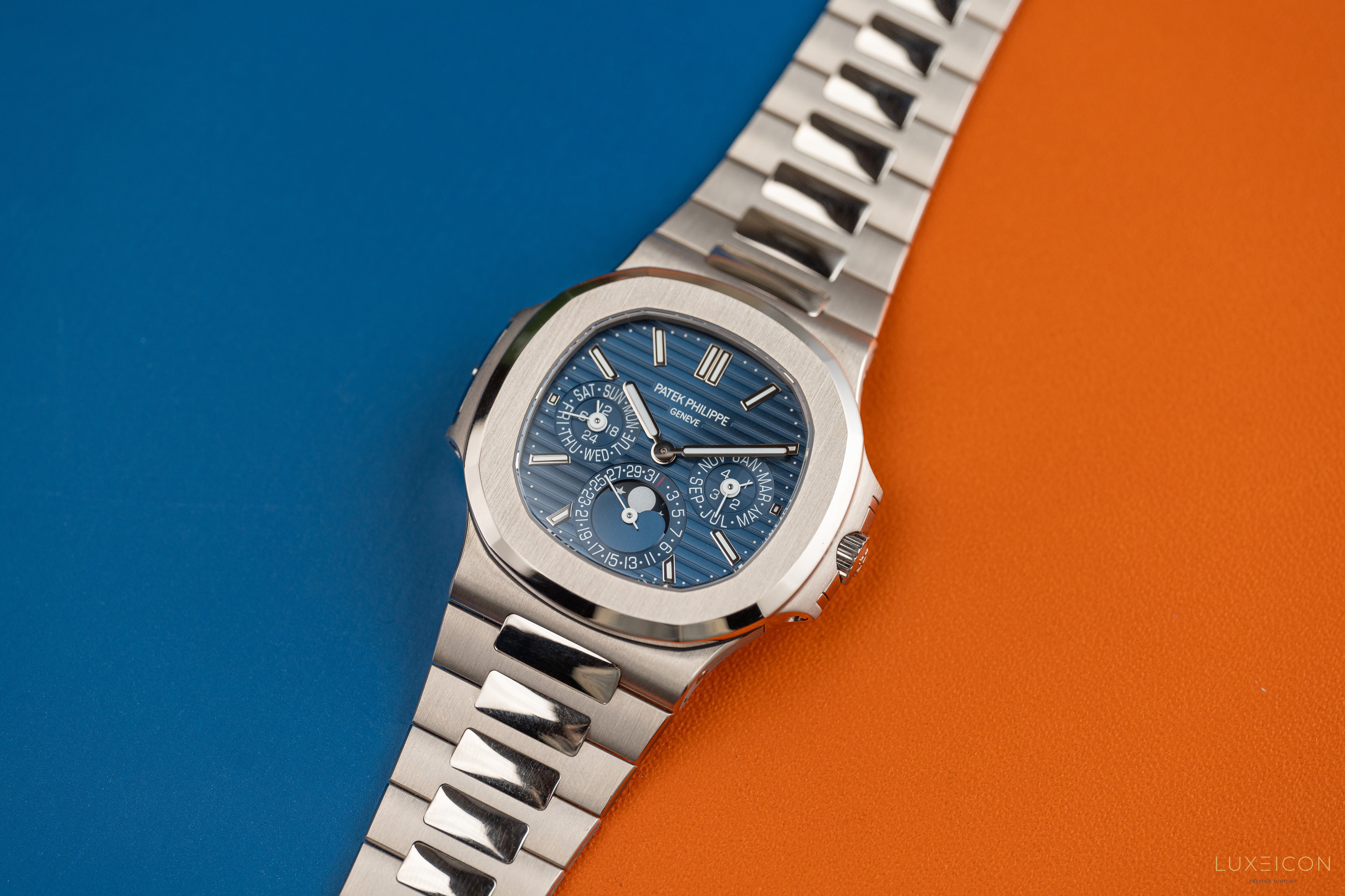 Patek Philippe Nautilus Perpetual Calendar White Gold 5740/1G-001 2020
