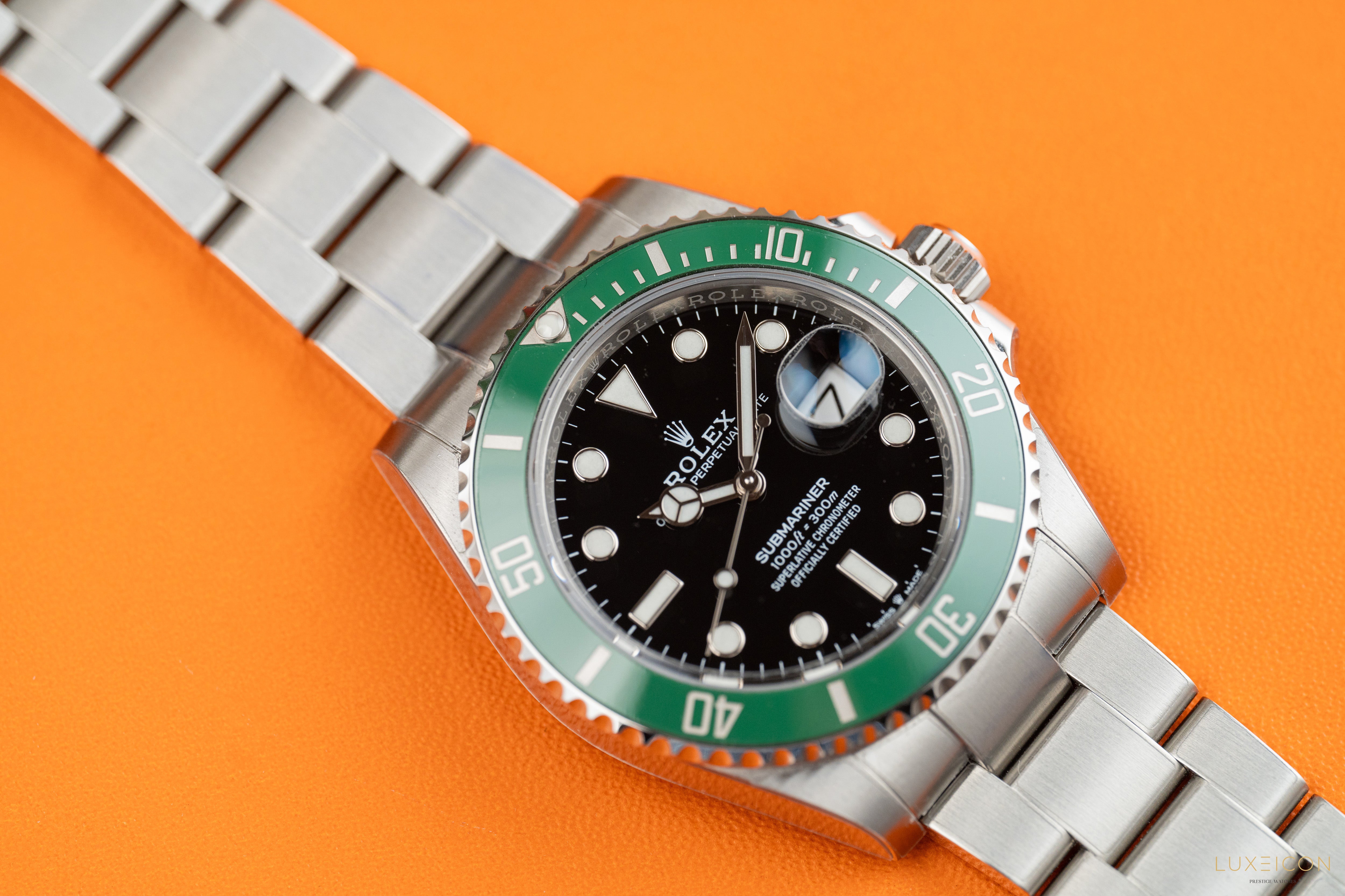 Rolex Submariner Date 41mm Green Ceramic Bezel Starbucks 126610LV
