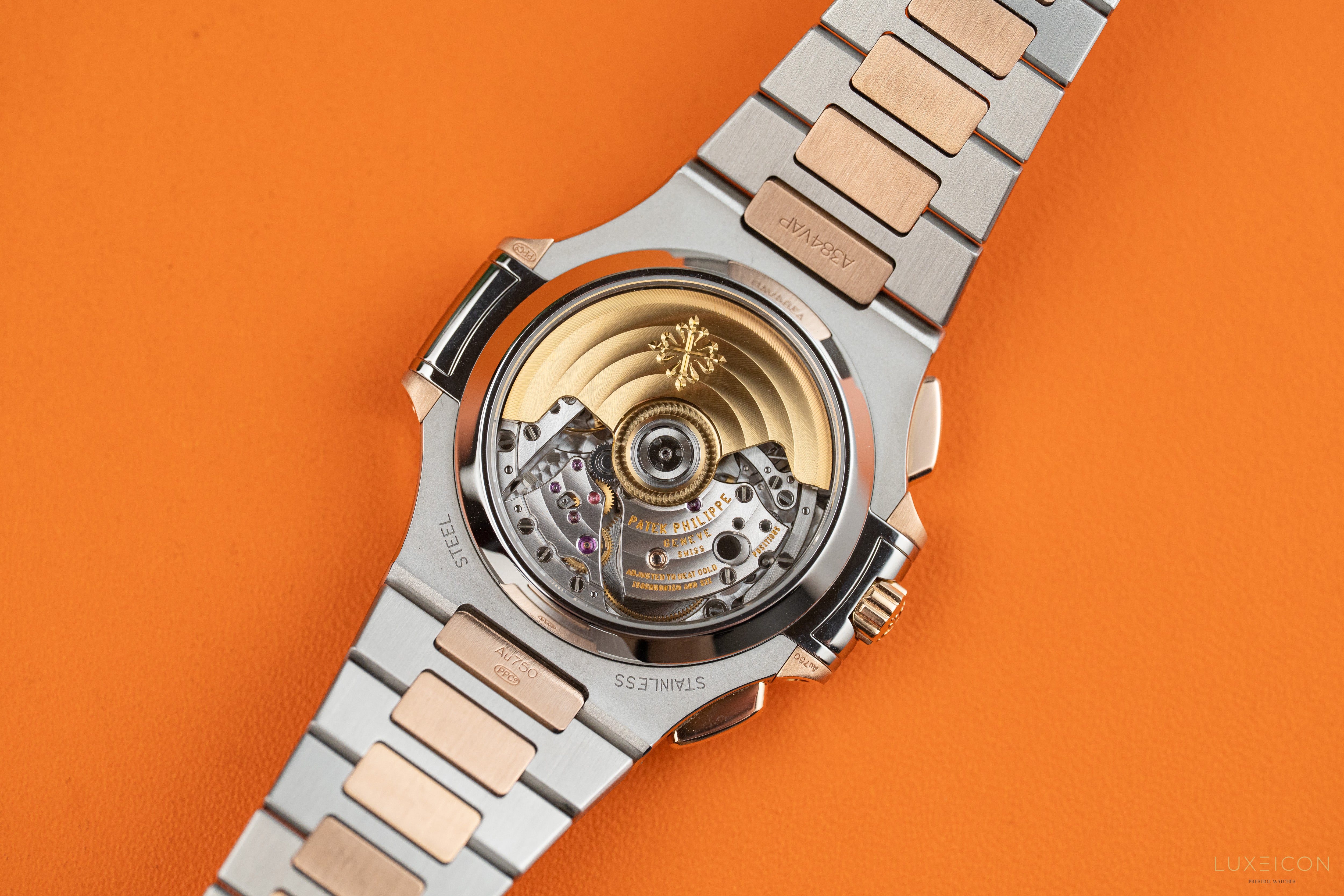 Patek Philippe Nautilus 5980/1AR-001 Steel & Rose Gold Blue Dial 2022