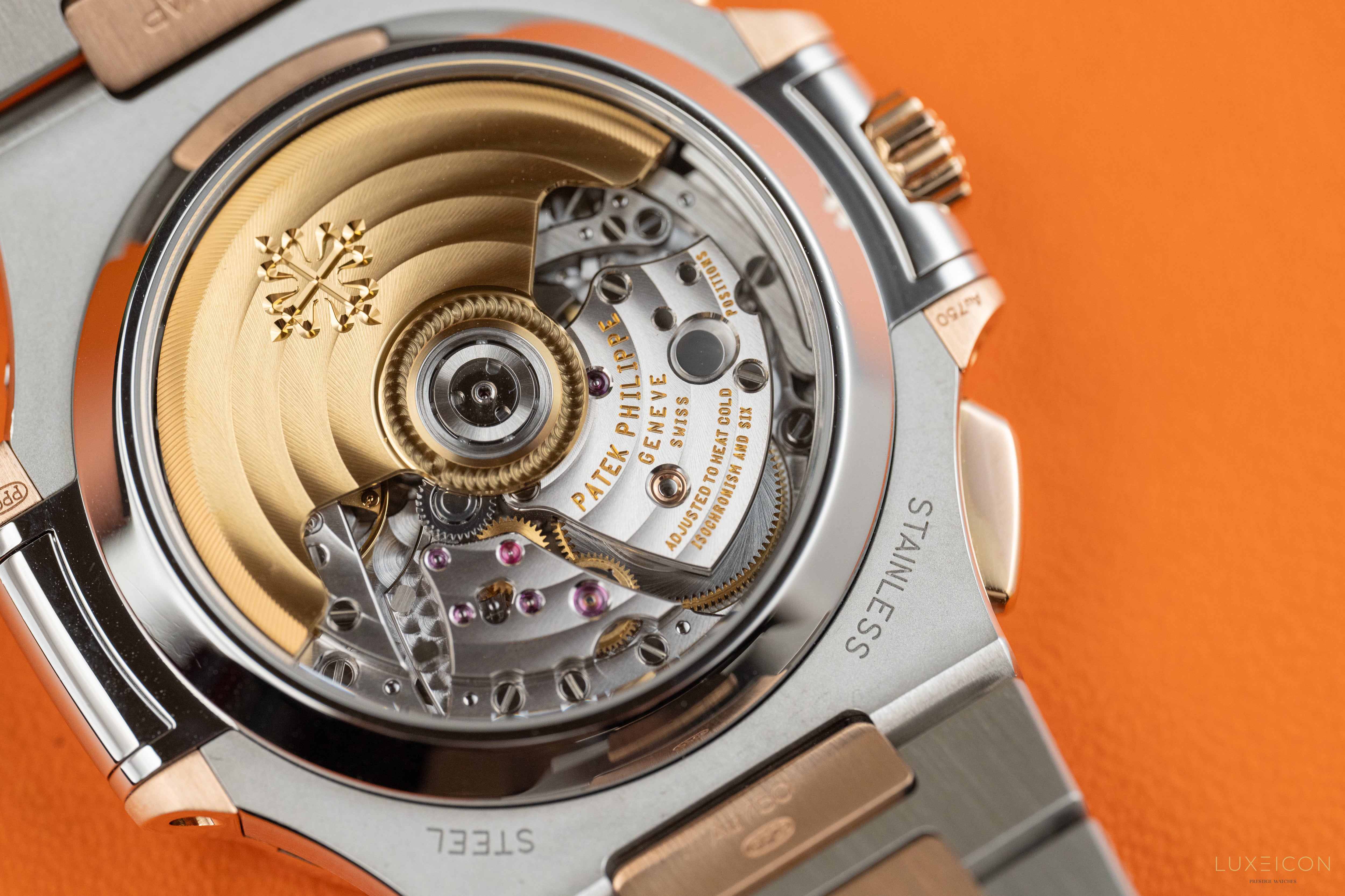 Patek Philippe Nautilus 5980/1AR-001 Steel & Rose Gold Blue Dial 2022