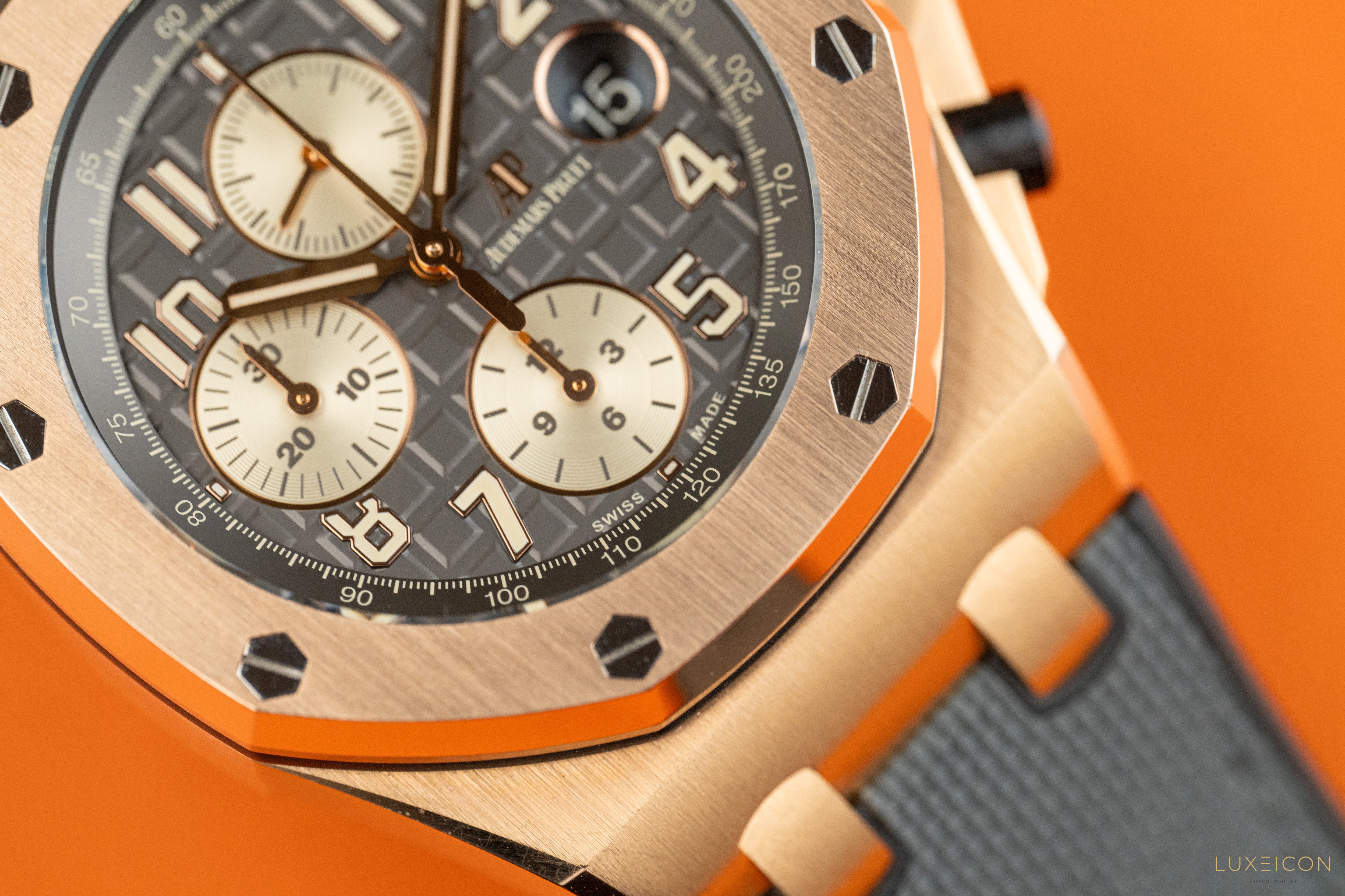 Audemars Piguet Royal Oak Offshore Chronograph “Half Brick” Grey Dial Rose Gold 26470OR.OO.A125CR.01