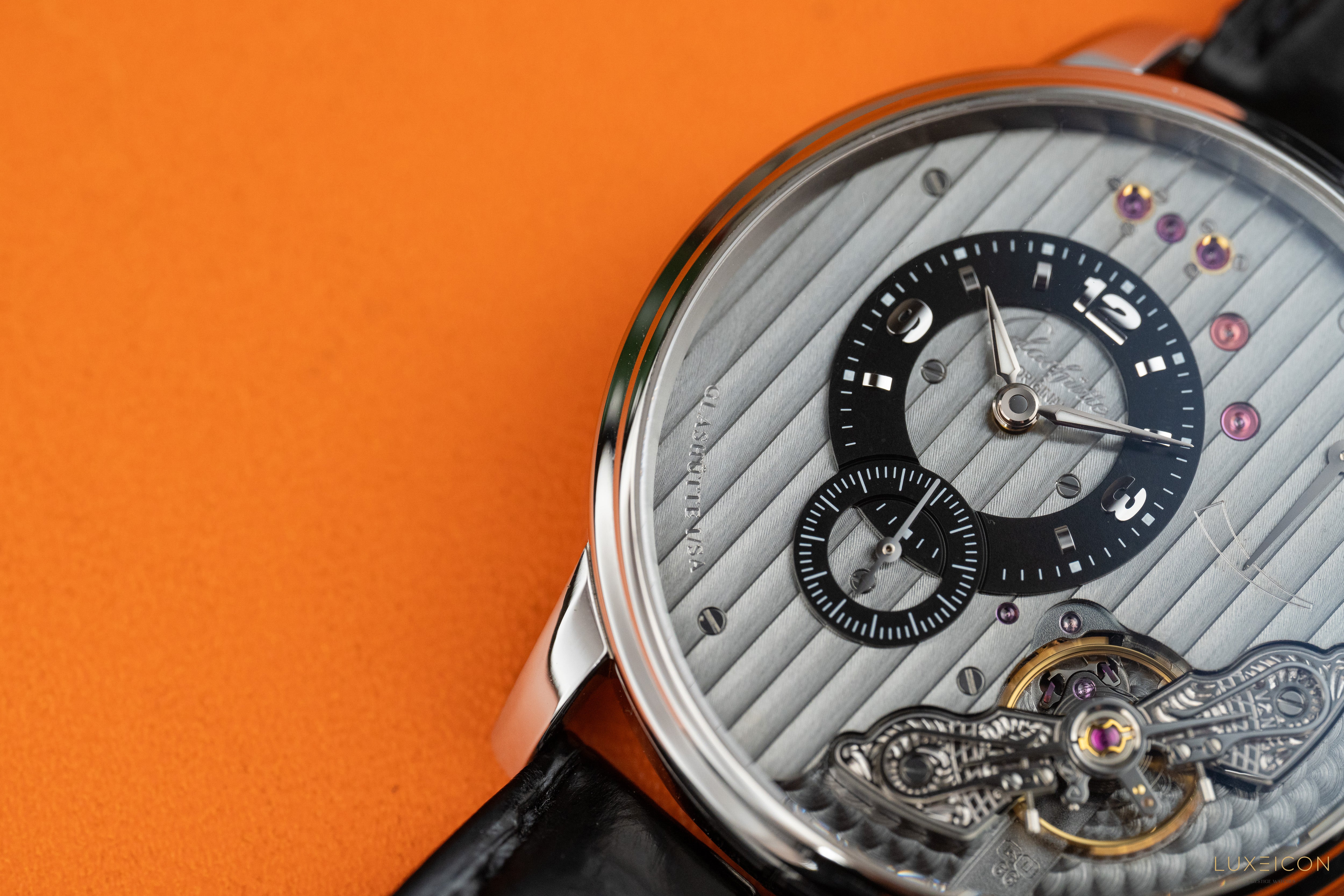 Glashütte Original PanoInverse Stainless Steel Grey Dial 42mm