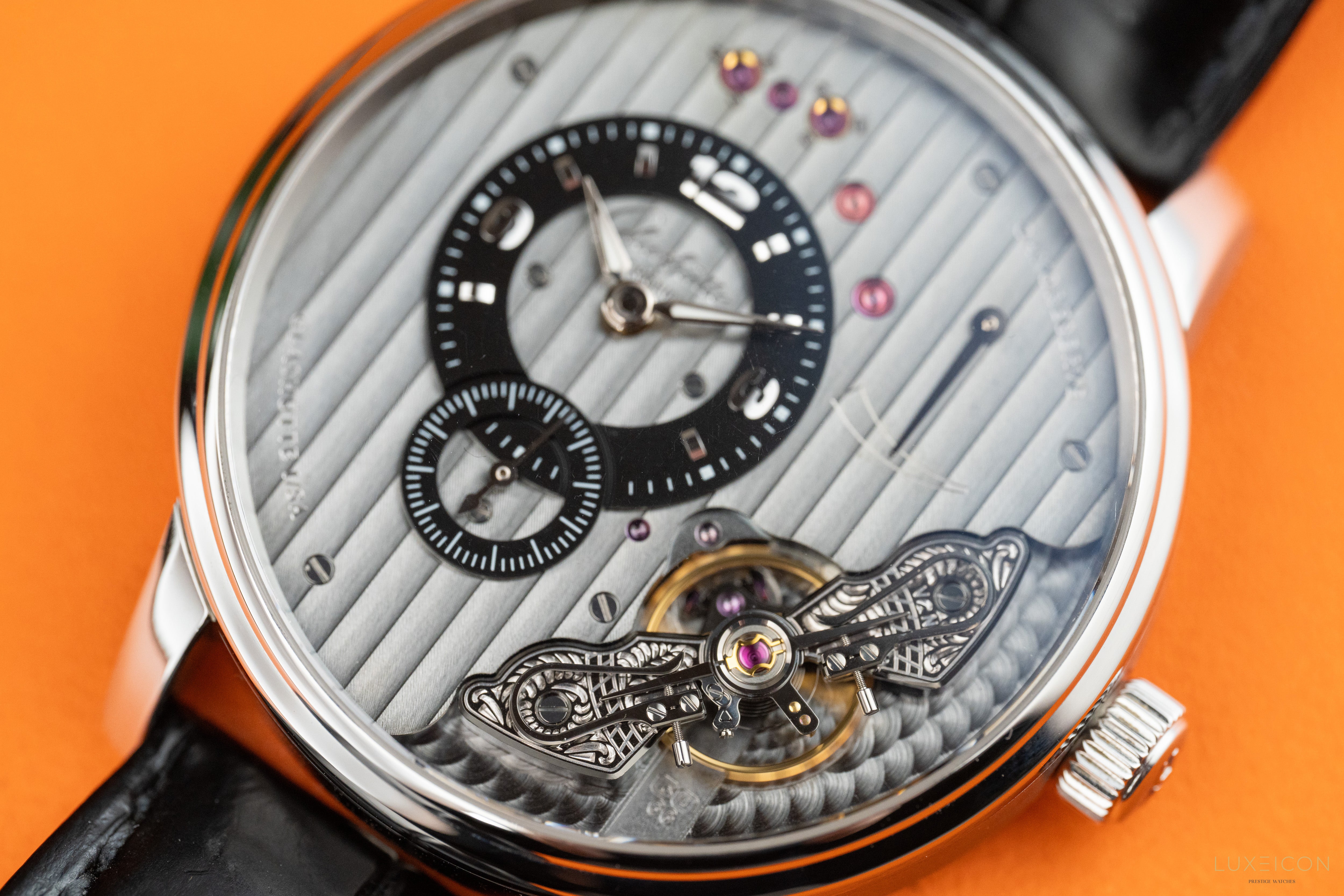 Glashütte Original PanoInverse Stainless Steel Grey Dial 42mm