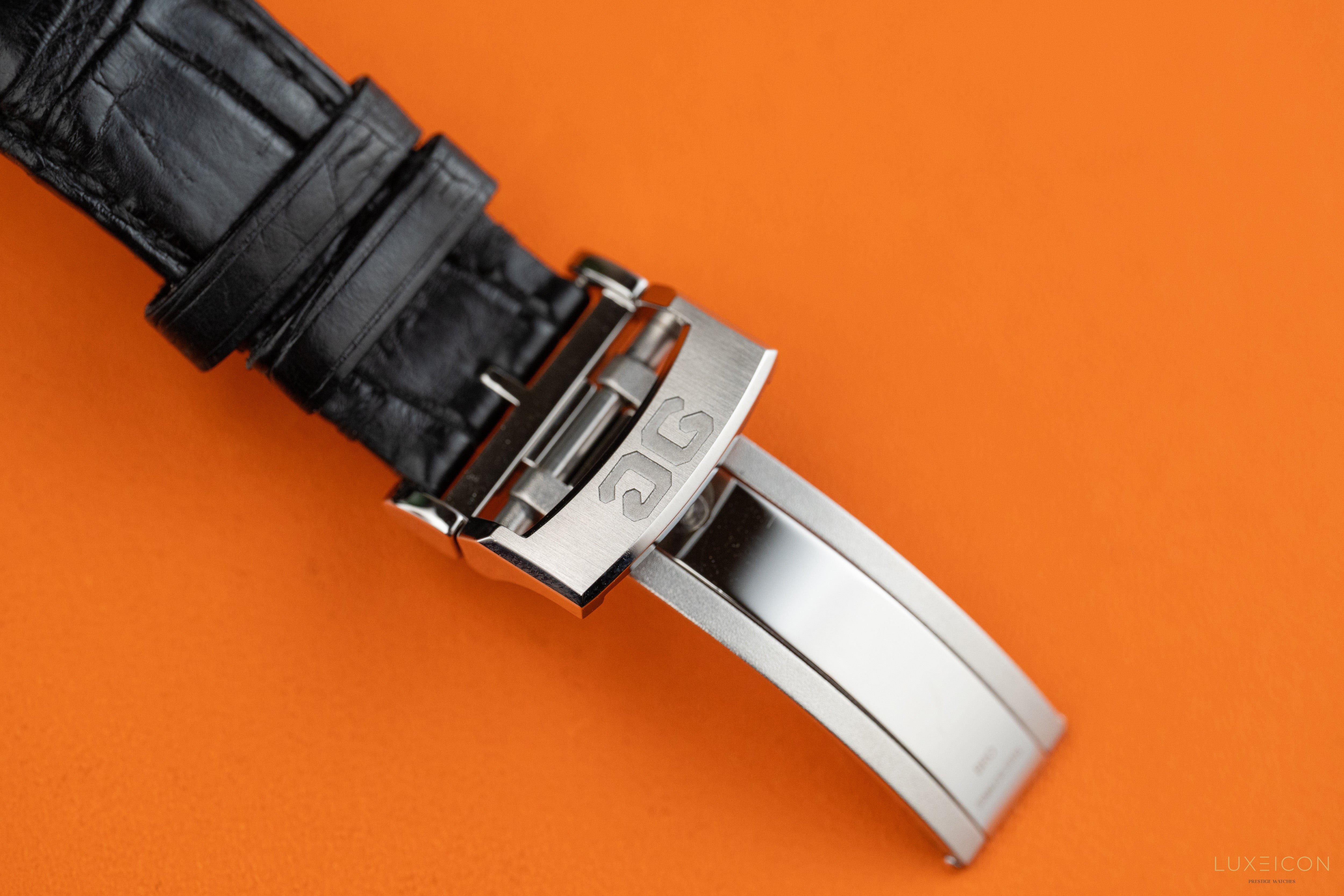 Glashütte Original PanoInverse Stainless Steel Grey Dial 42mm
