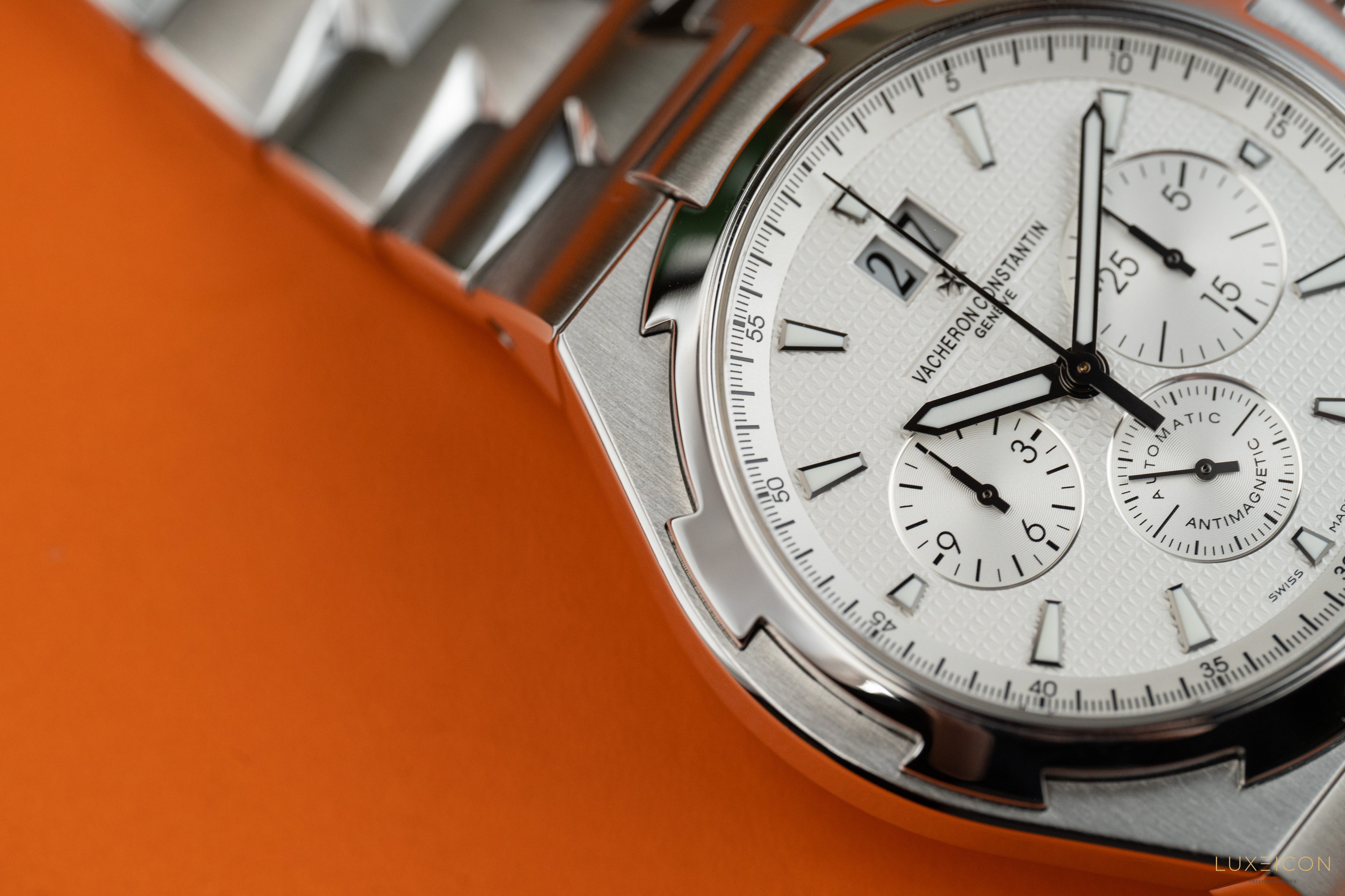 Vacheron Constantin Overseas Chronograph Silver Dial 49150/B01A-9095