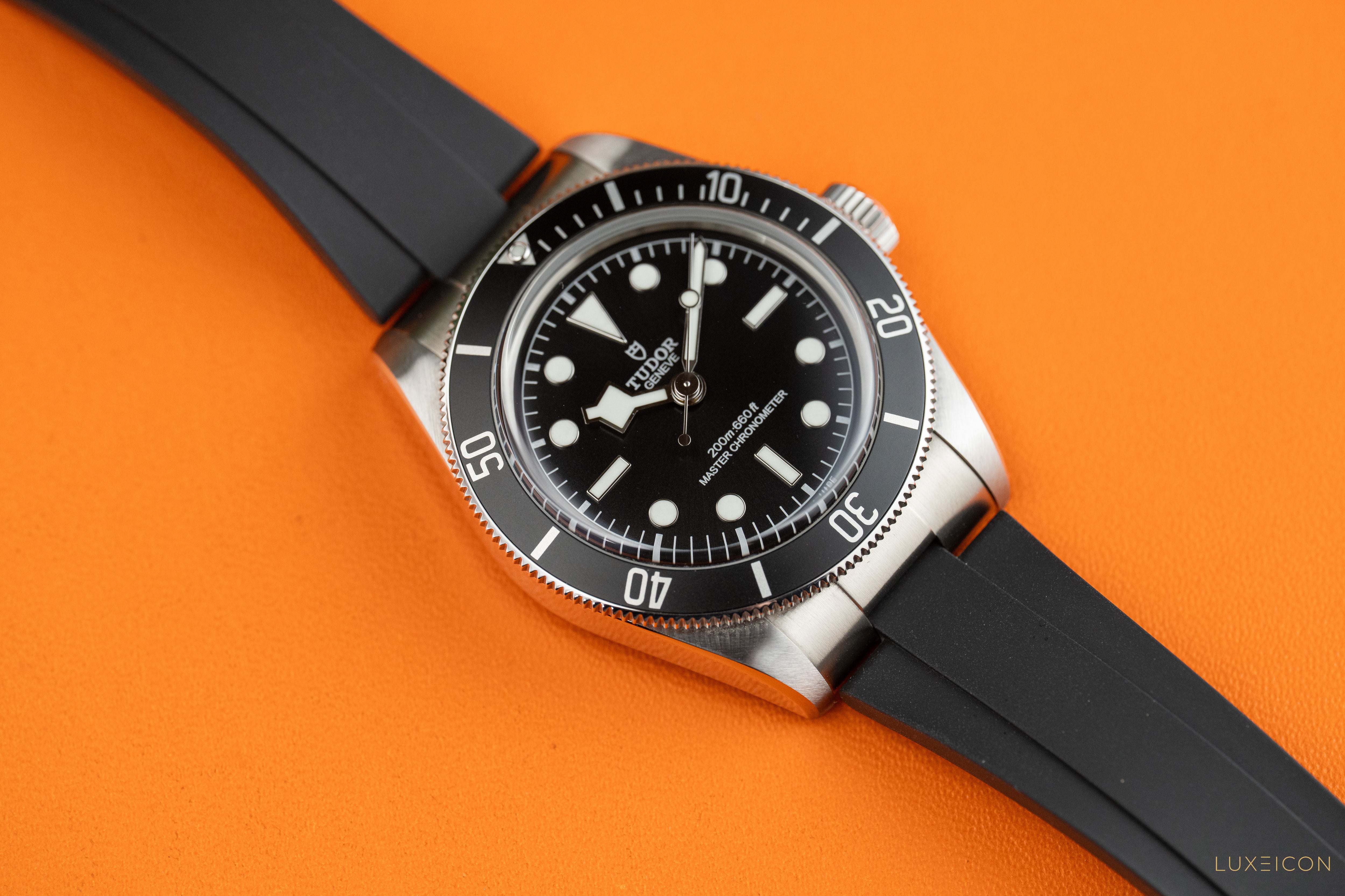 Tudor Black Bay Rubber Strap 41mm Dial M7941A1A0NU